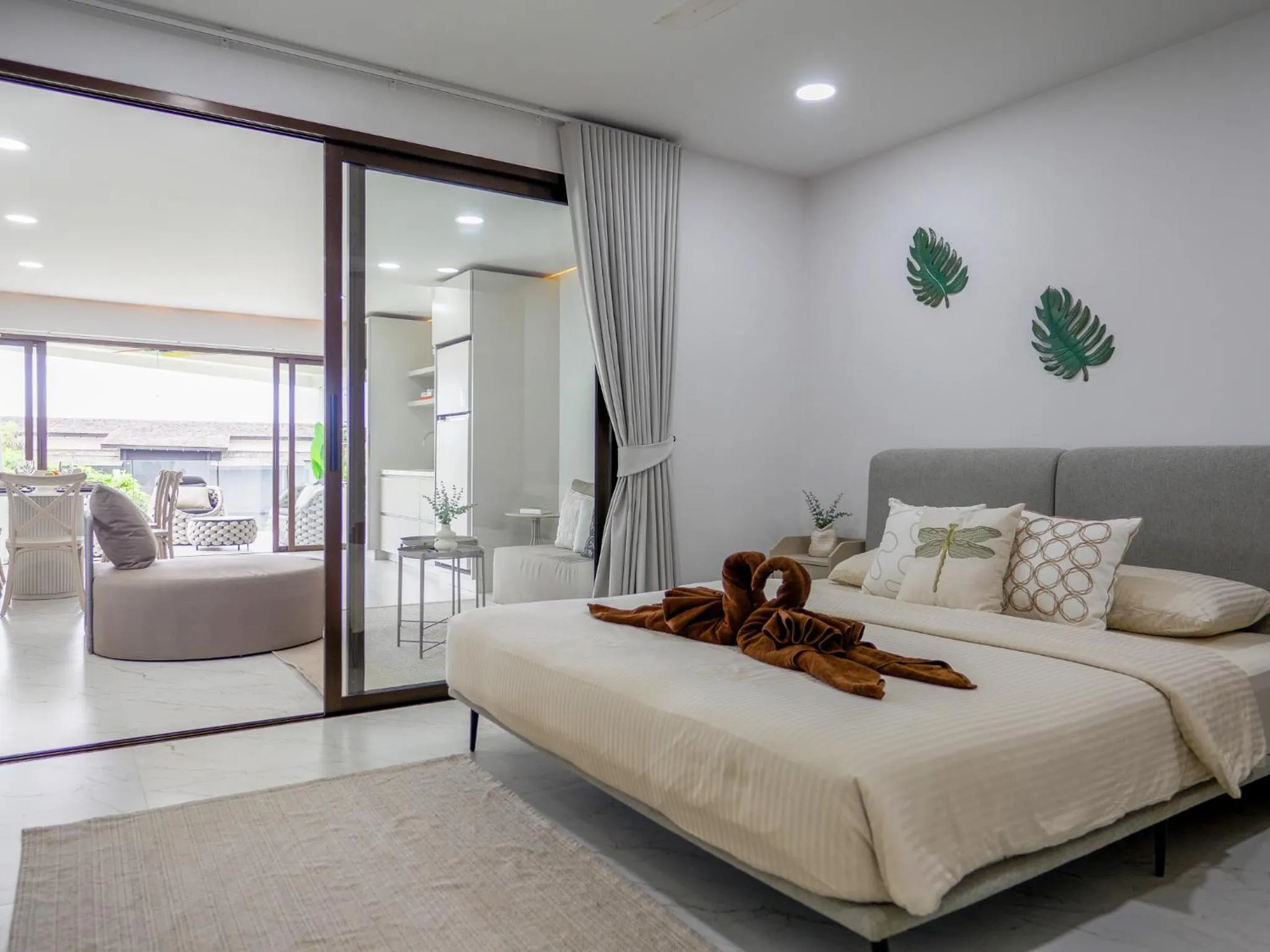 Bed in Beachside Residence