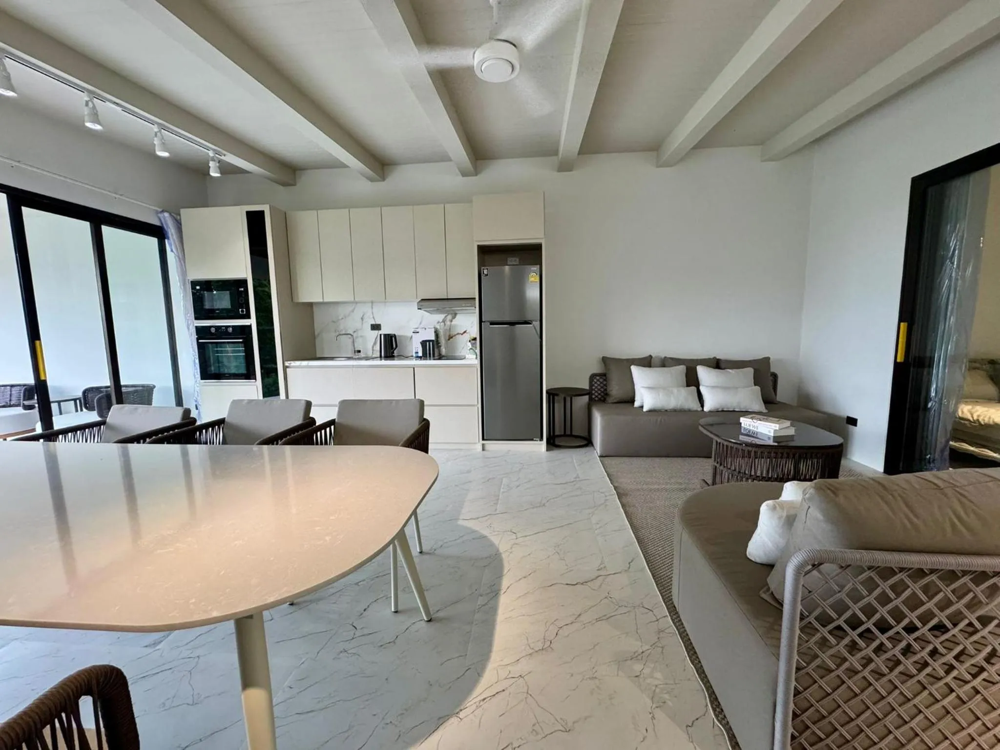 Seating area in Beachside Residence