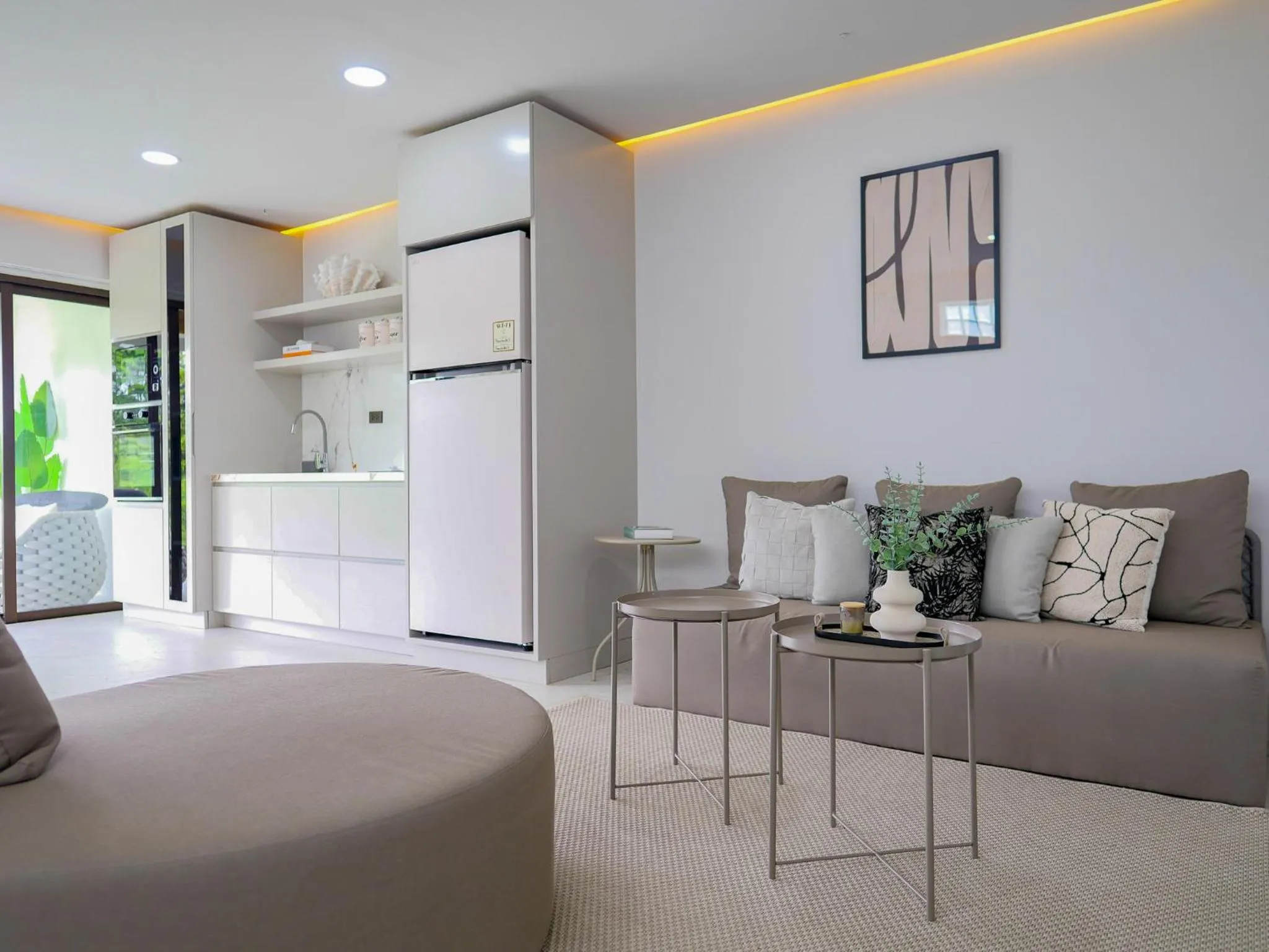 Kitchen or kitchenette in Beachside Residence