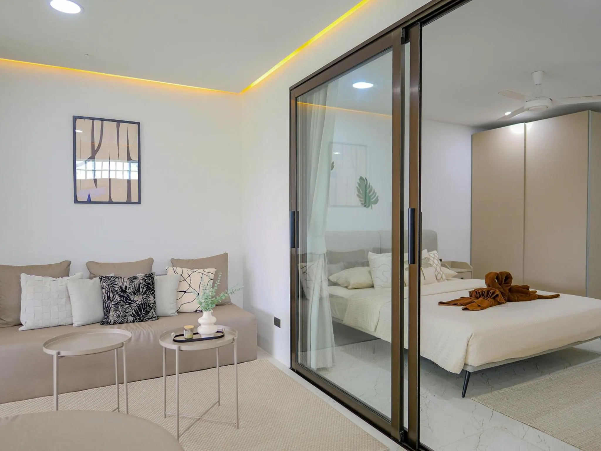 Bed in Beachside Residence