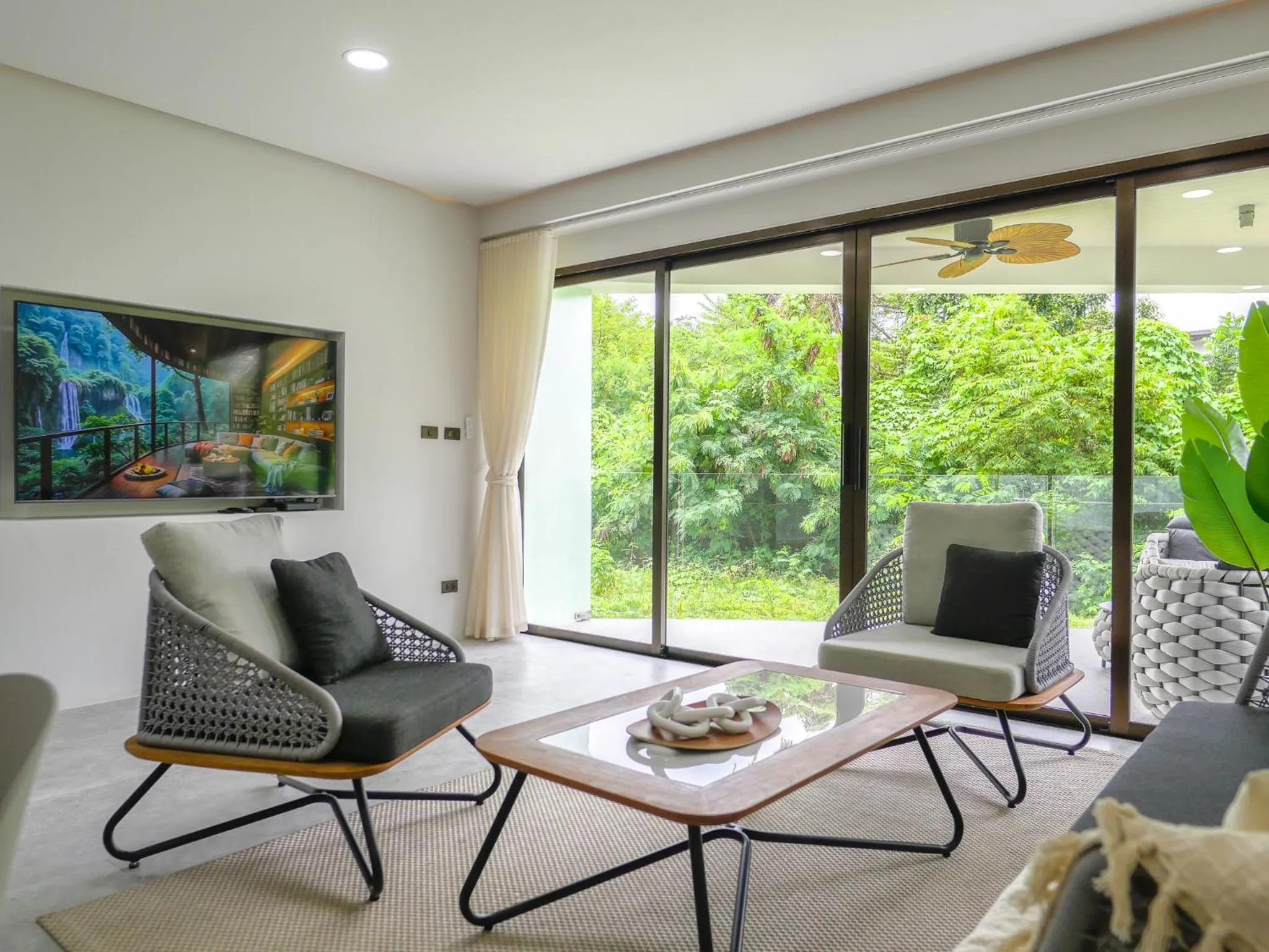Living room in Beachside Residence