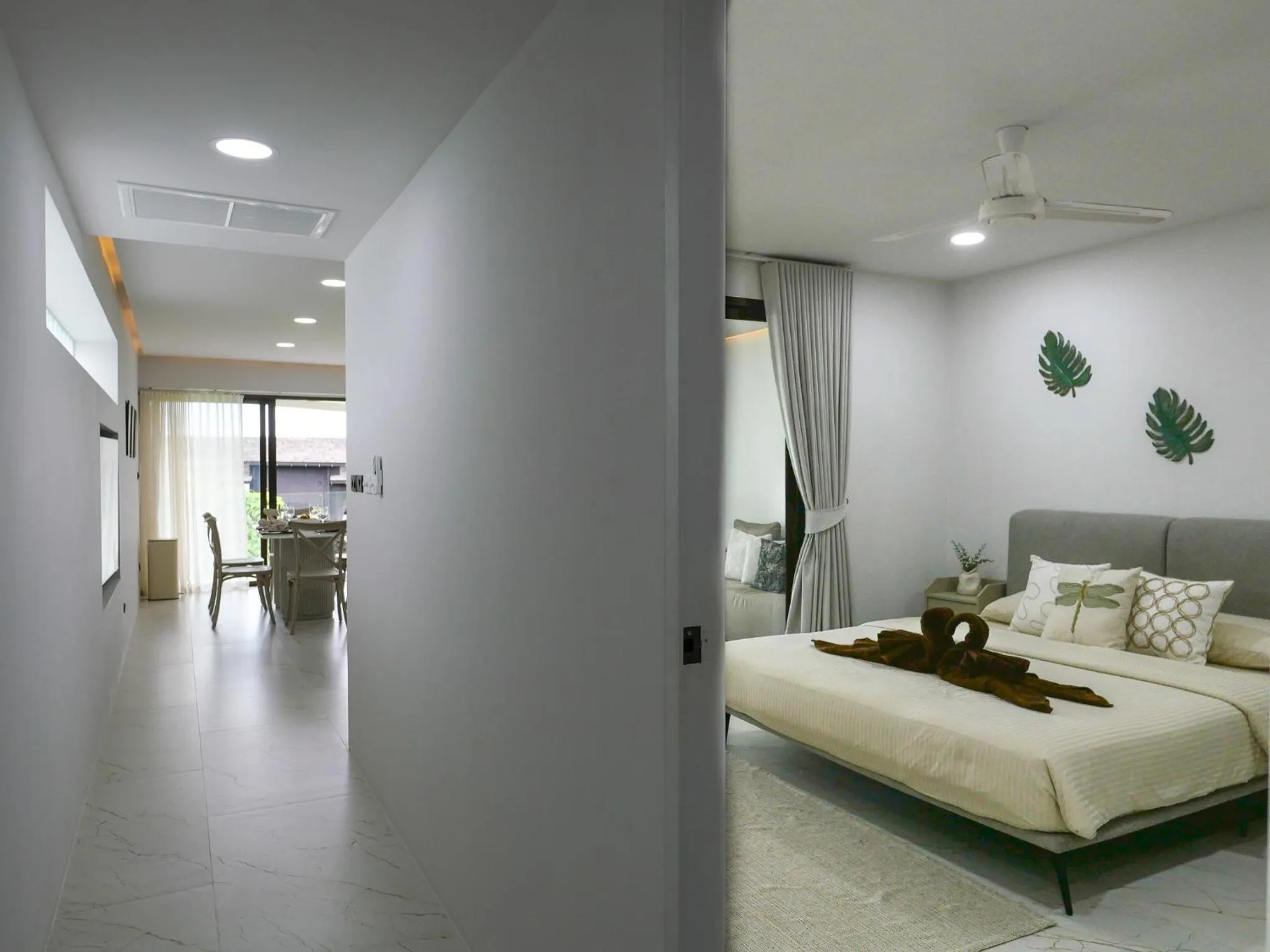 Bed in Beachside Residence