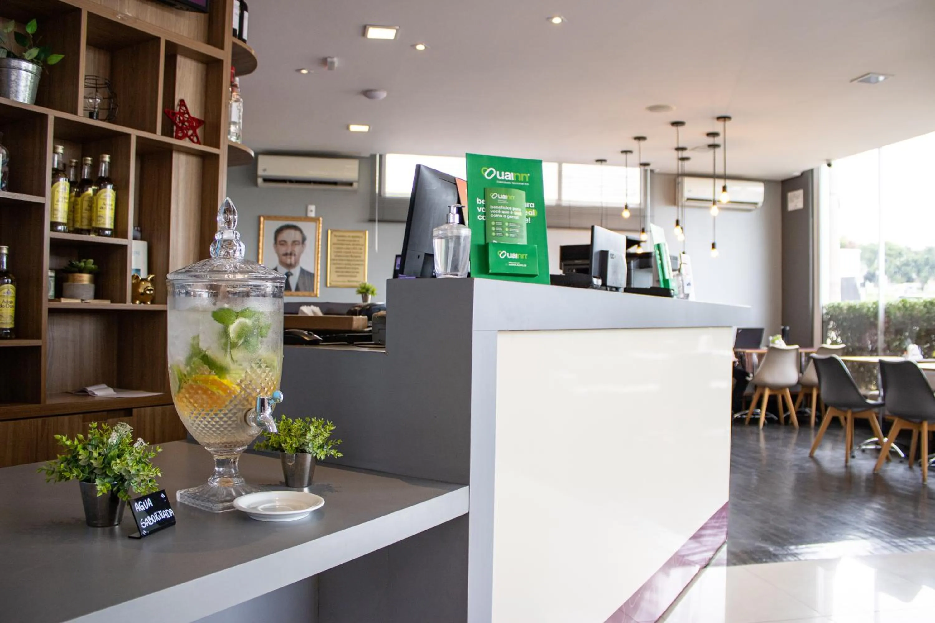 Lobby or reception in Hotel Euro Suite São Jose do Rio Preto by Nacional Inn