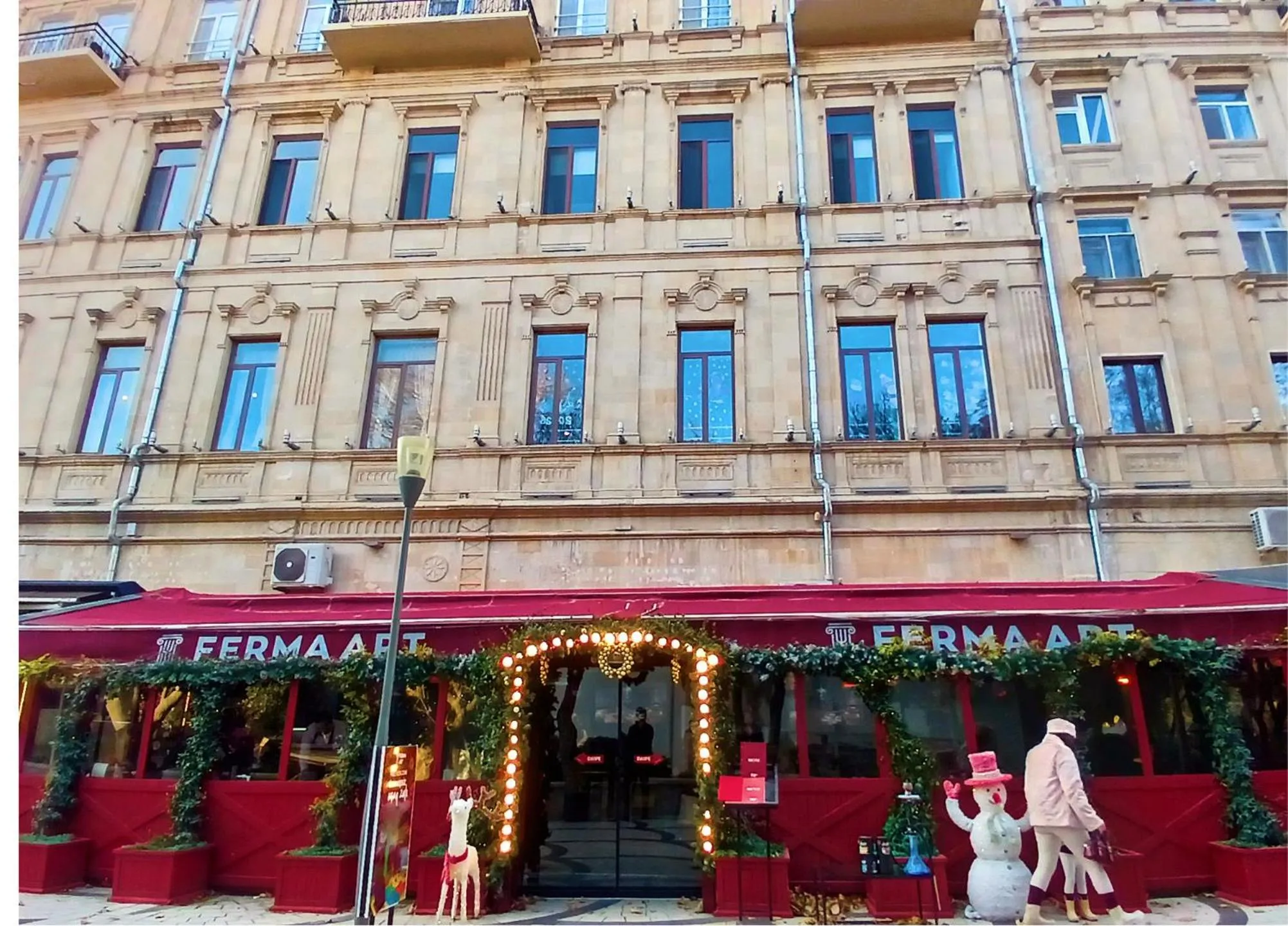 Property building in Ferma Art hotel boutique
