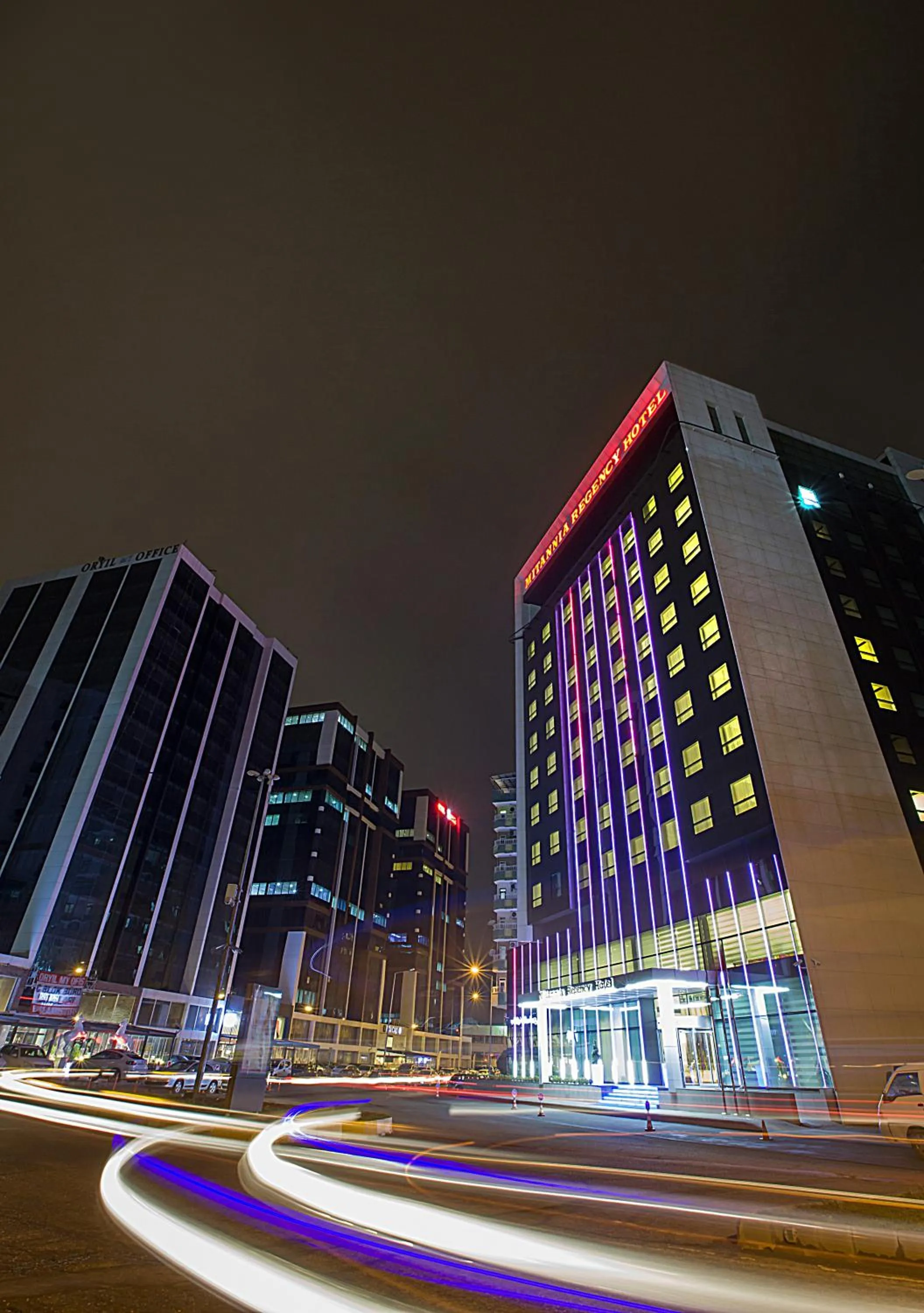 Facade/entrance in Mitannia Regency Hotel
