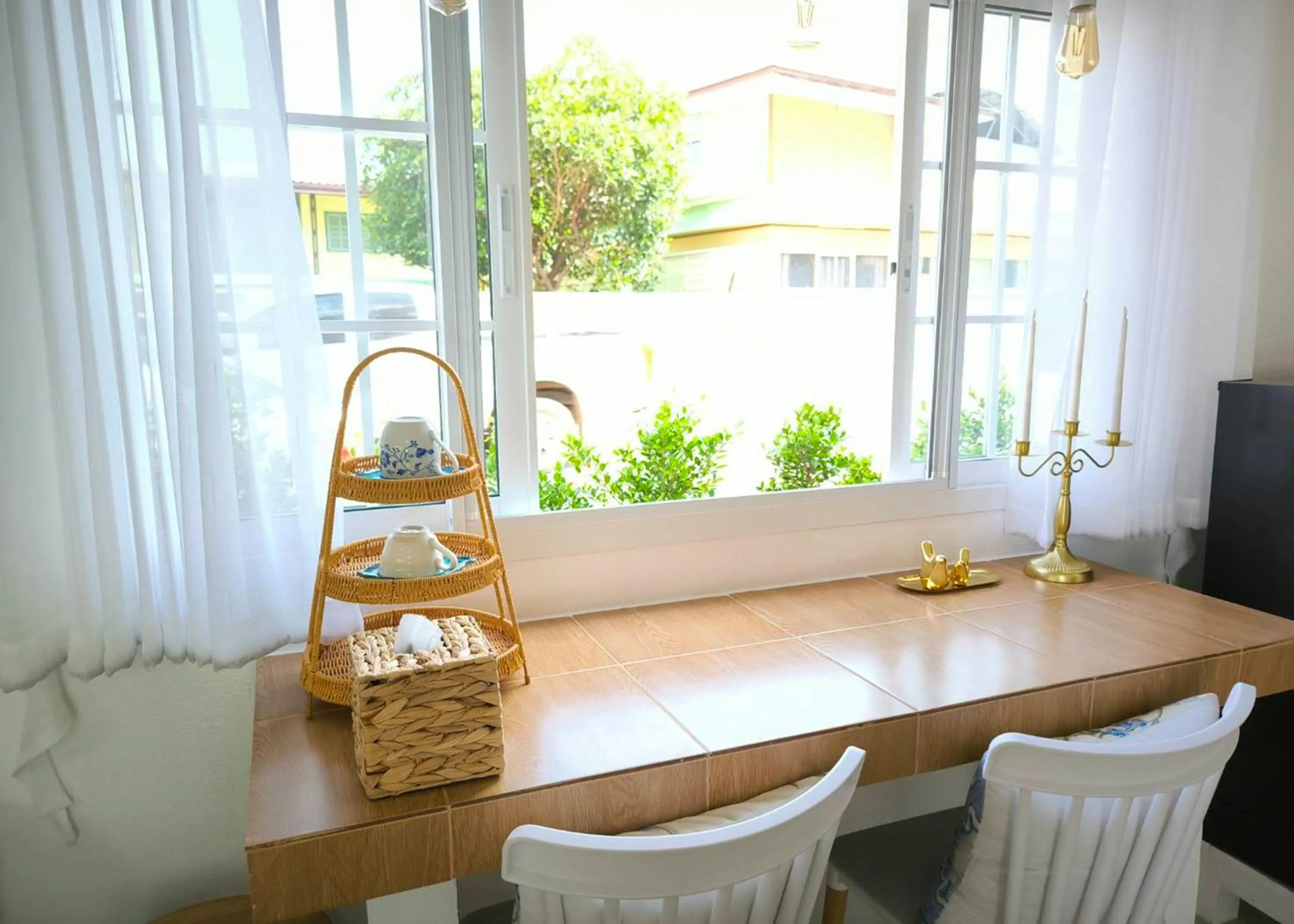 Dining area in Ban Ye