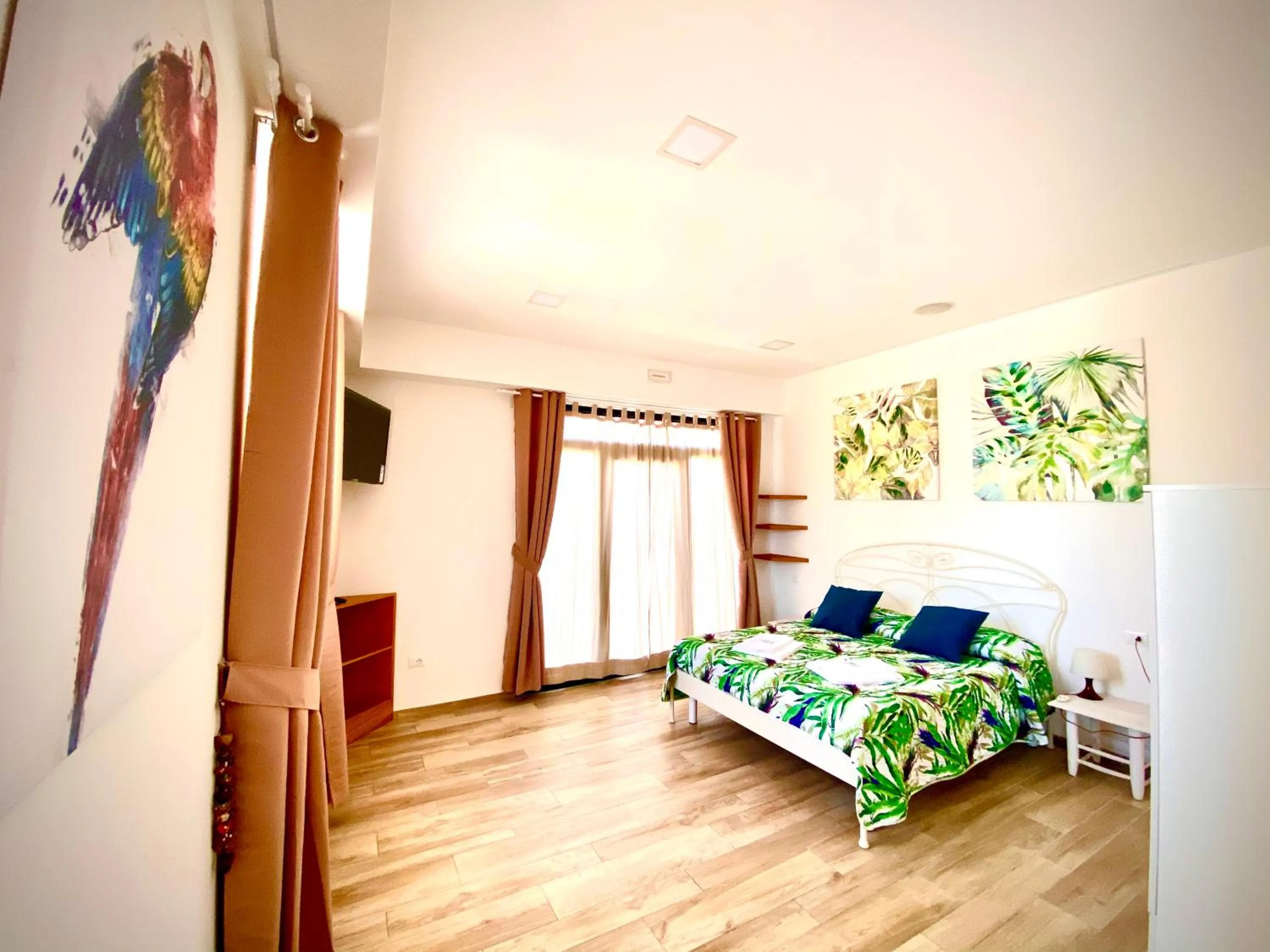 Bed in Hotel La Perla