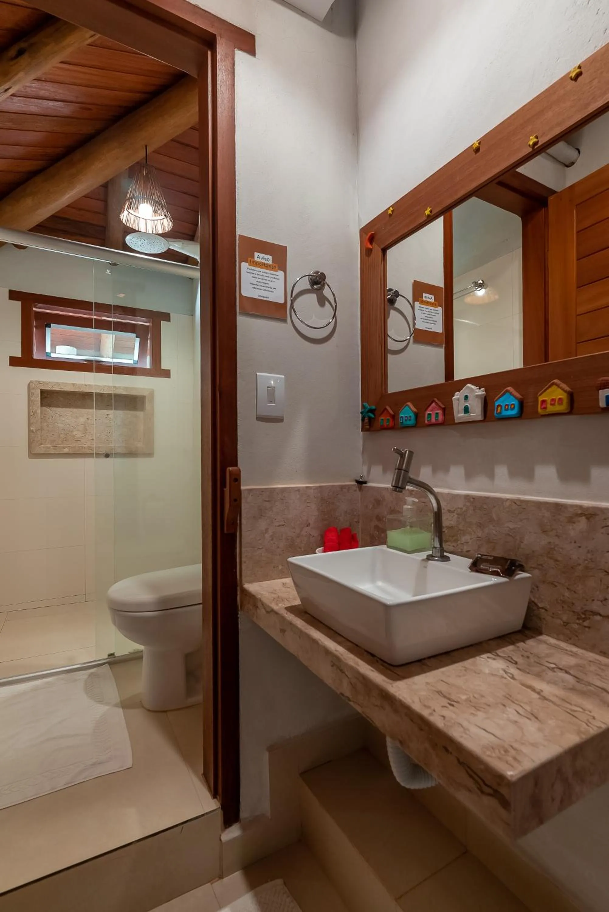 Toilet in Pousada Cajueiro Trancoso