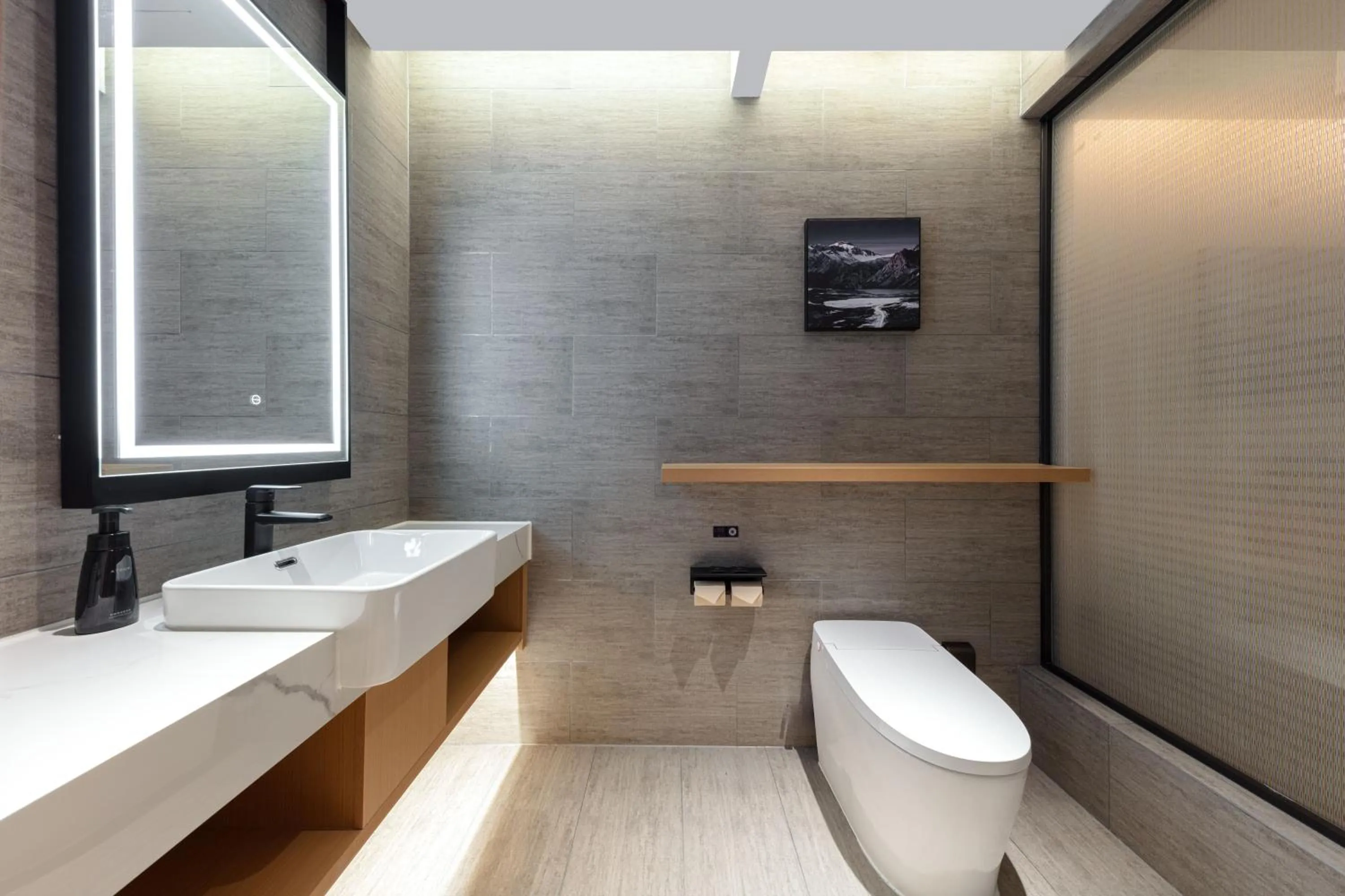 Toilet in Atour Hotel Hangzhou Binjiang Binwen Road