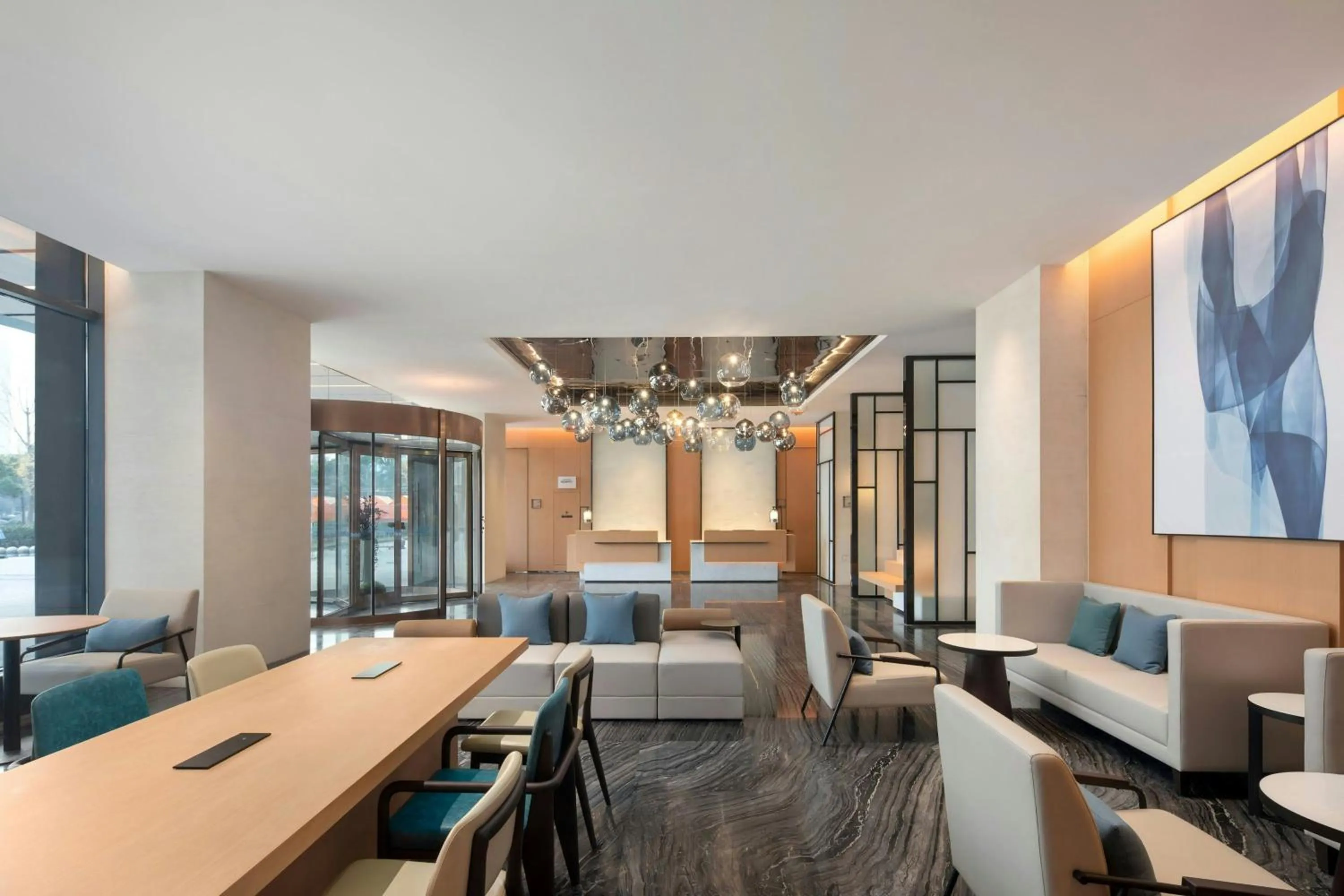 Lounge or bar in Atour Hotel Hangzhou Binjiang Binwen Road