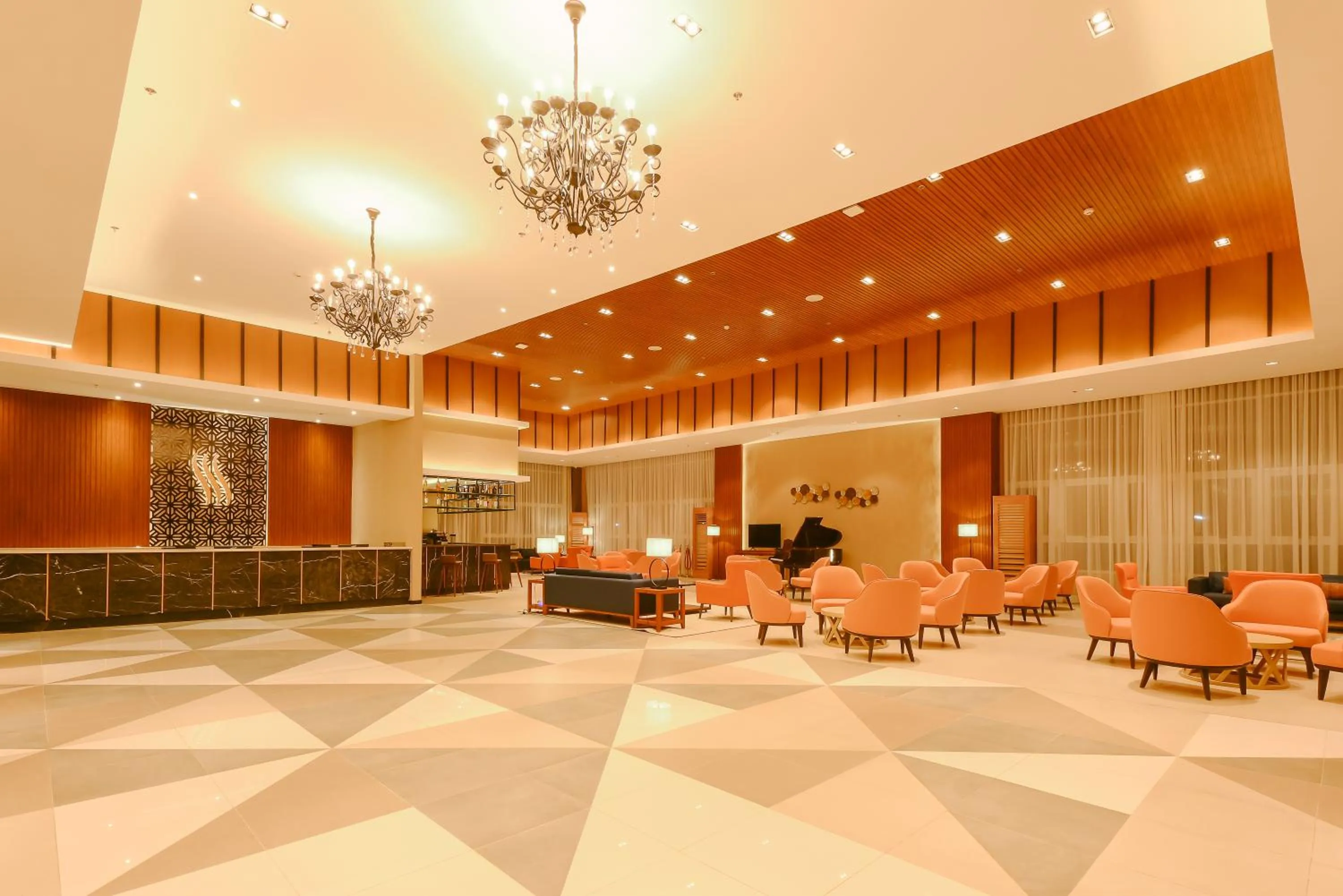 Lobby or reception in Sotogrande Hotel and Convention Center Batangas