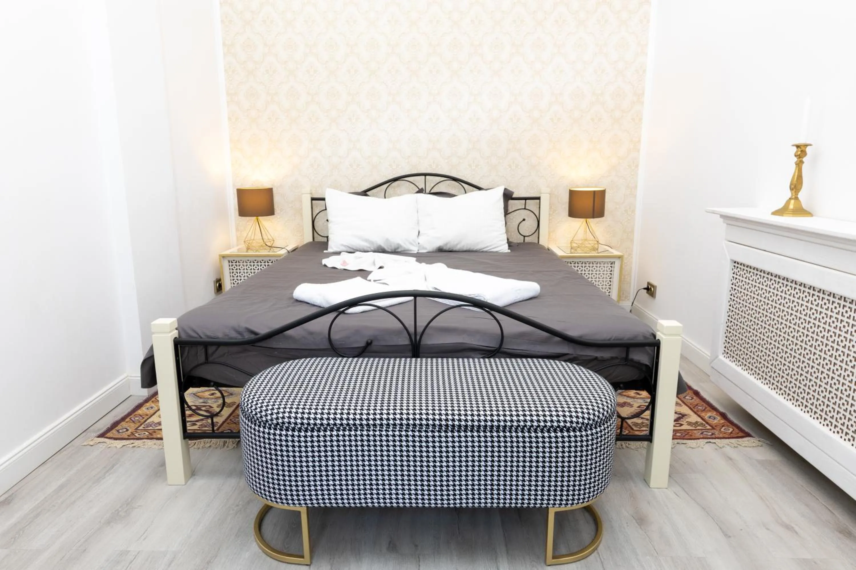 Bedroom, Bed in Art Boutique Residence