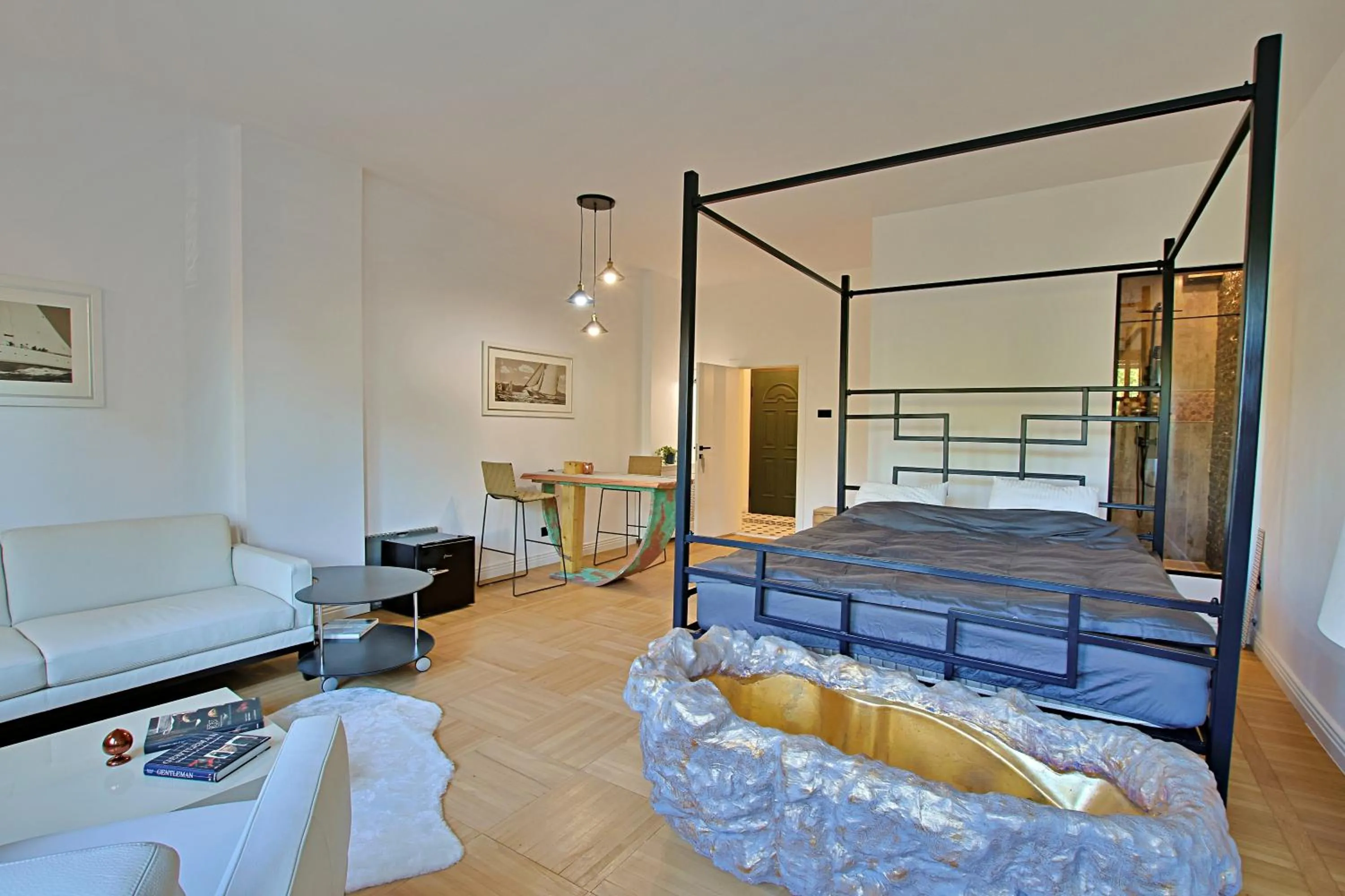 Bed in Art Boutique Residence