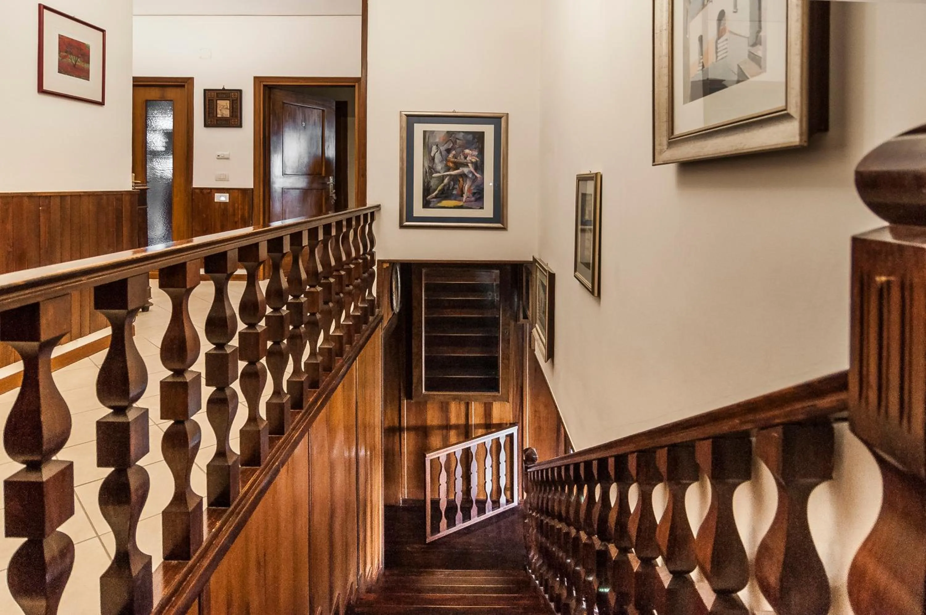 Communal lounge/ TV room in Villa Olga B&B