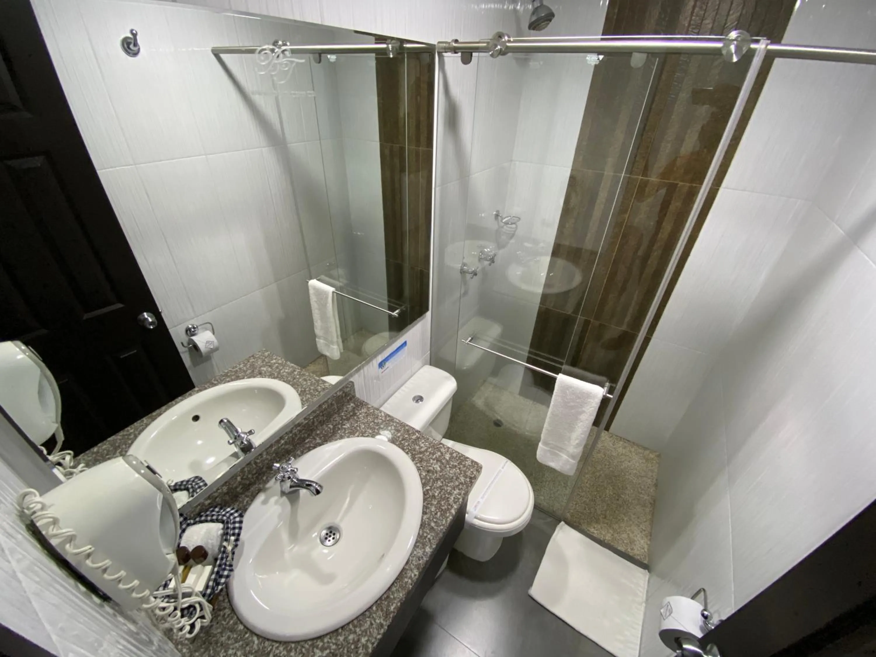 Bathroom in Beta Hotel