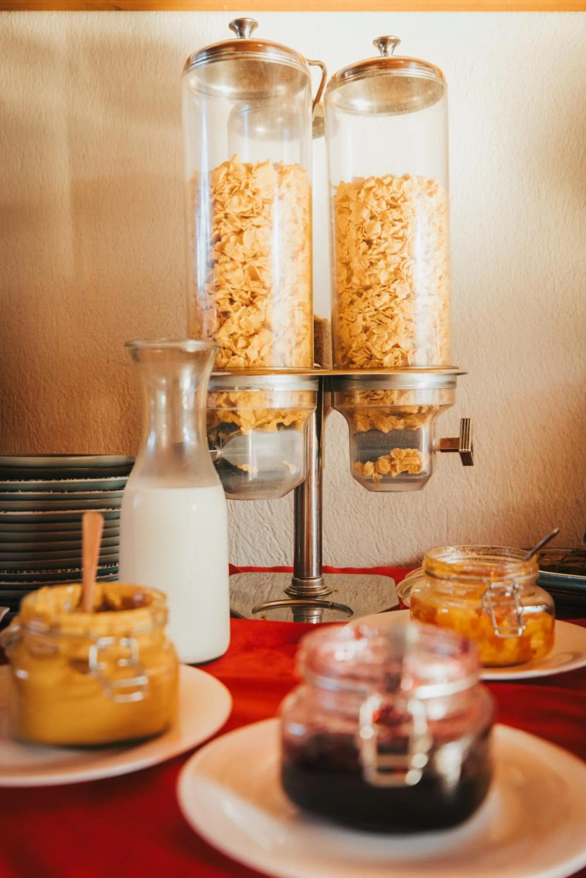 Buffet breakfast in Jaguarundi Jungle Lodge - Monteverde