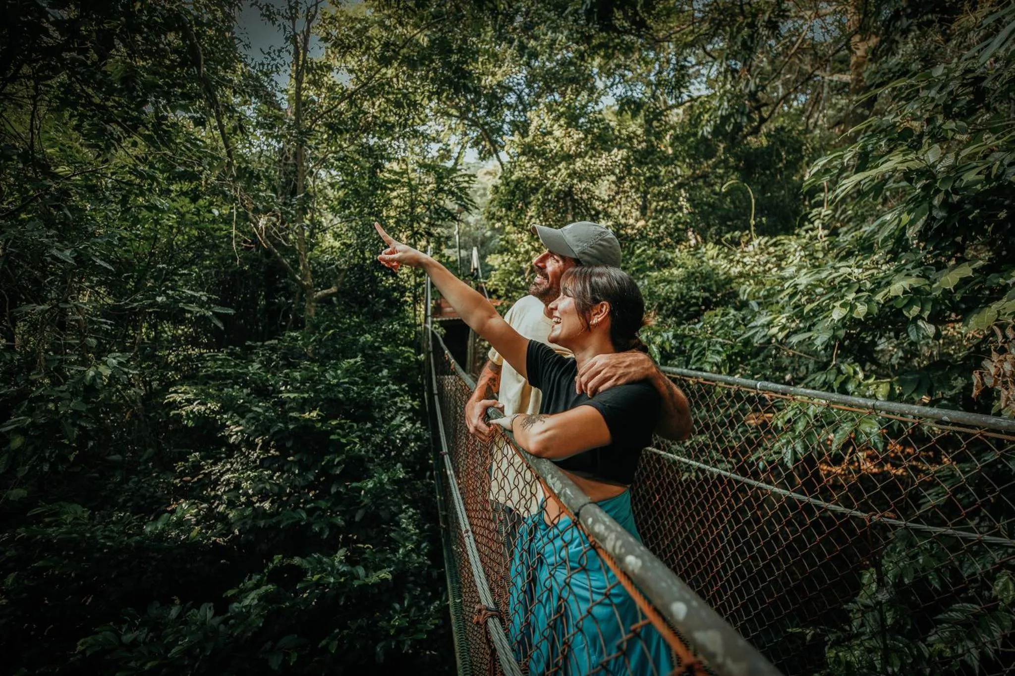 Natural landscape in Jaguarundi Jungle Lodge - Monteverde
