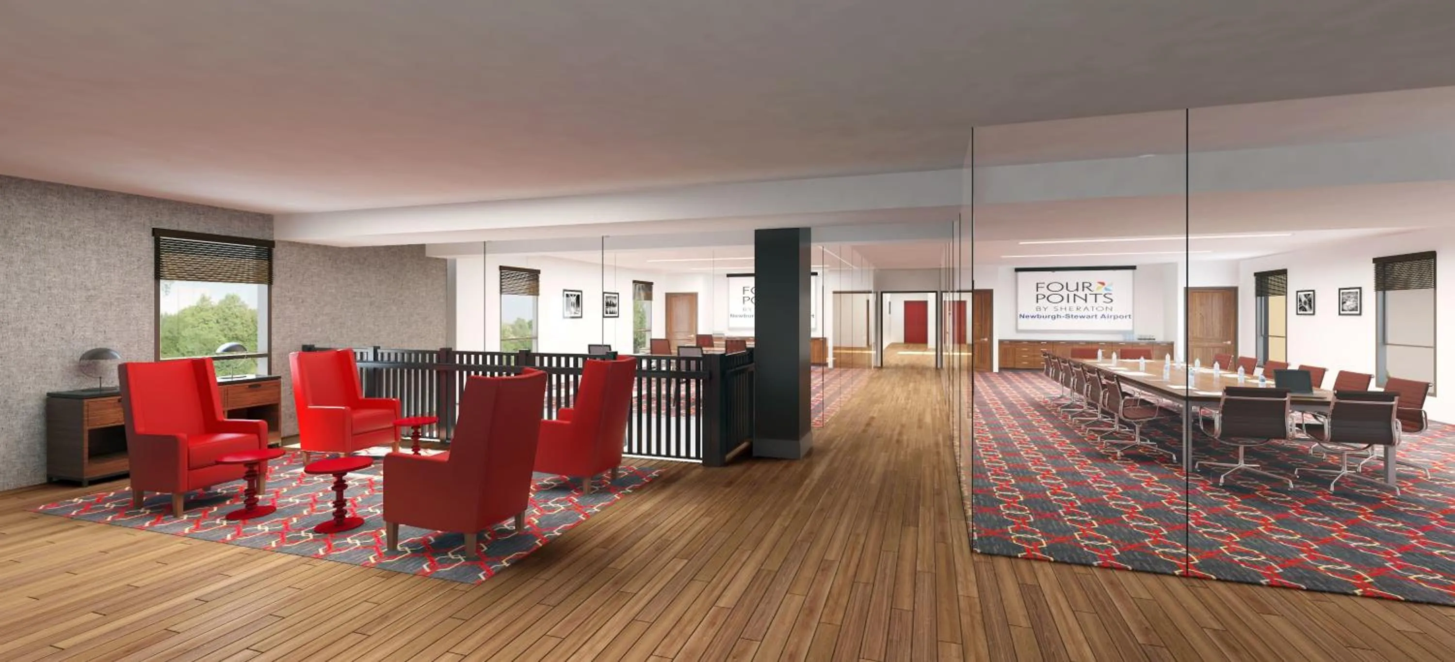 Meeting/conference room in The Crossroads Hotel - Newburgh