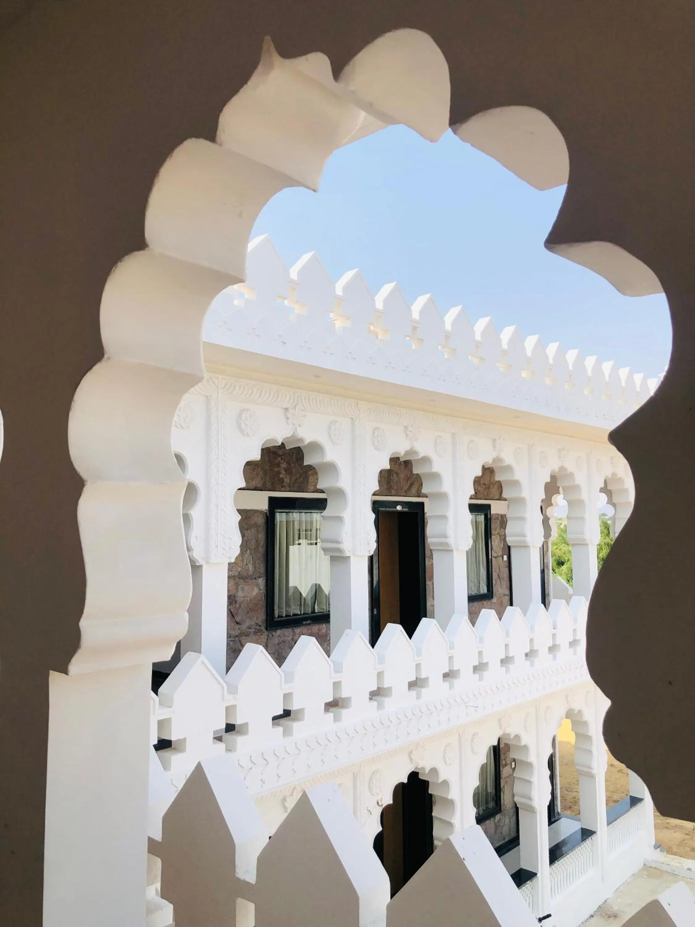 Lobby or reception in Kesariya Bagh Resort Pushkar