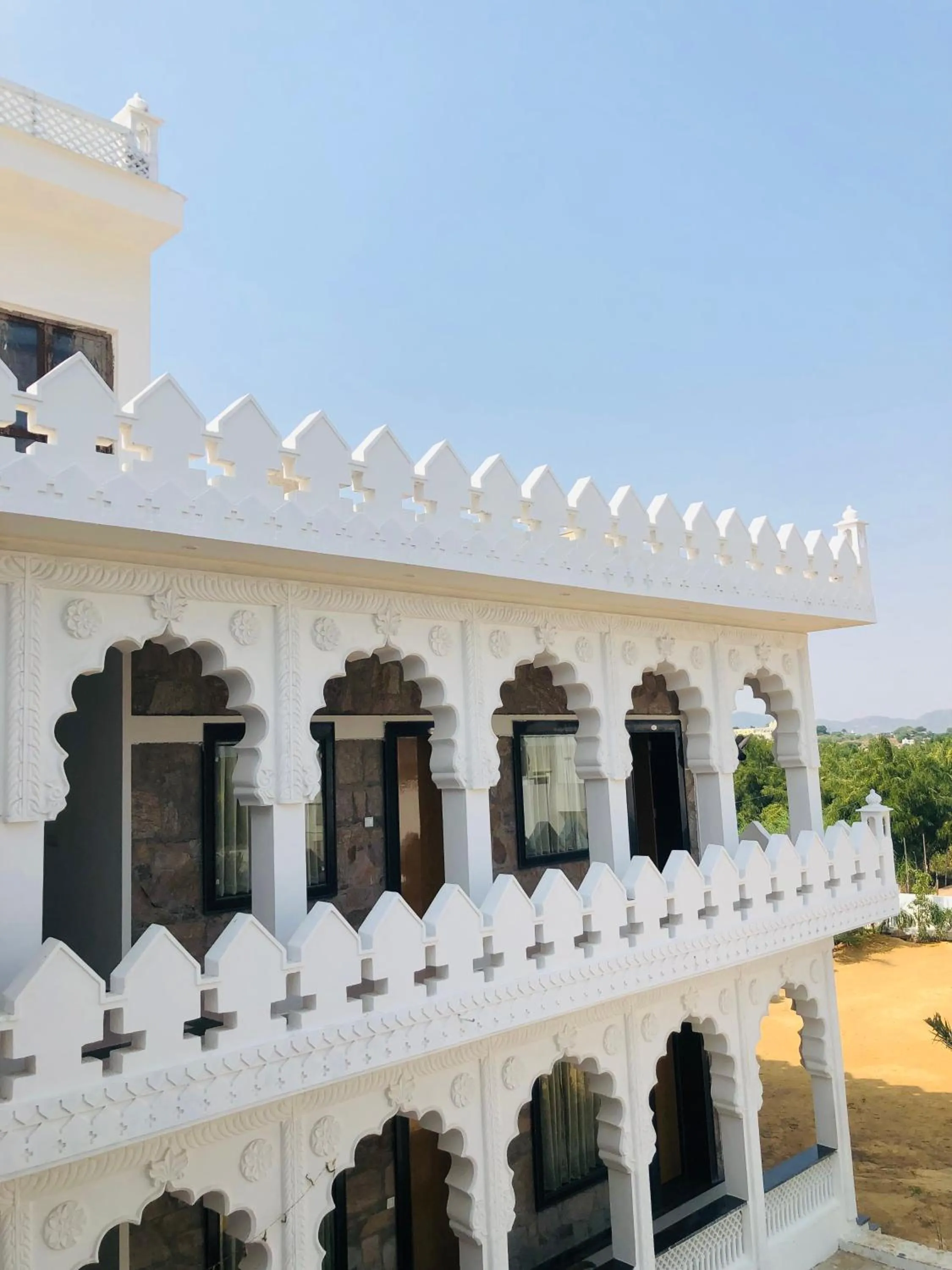 Lobby or reception in Kesariya Bagh Resort Pushkar