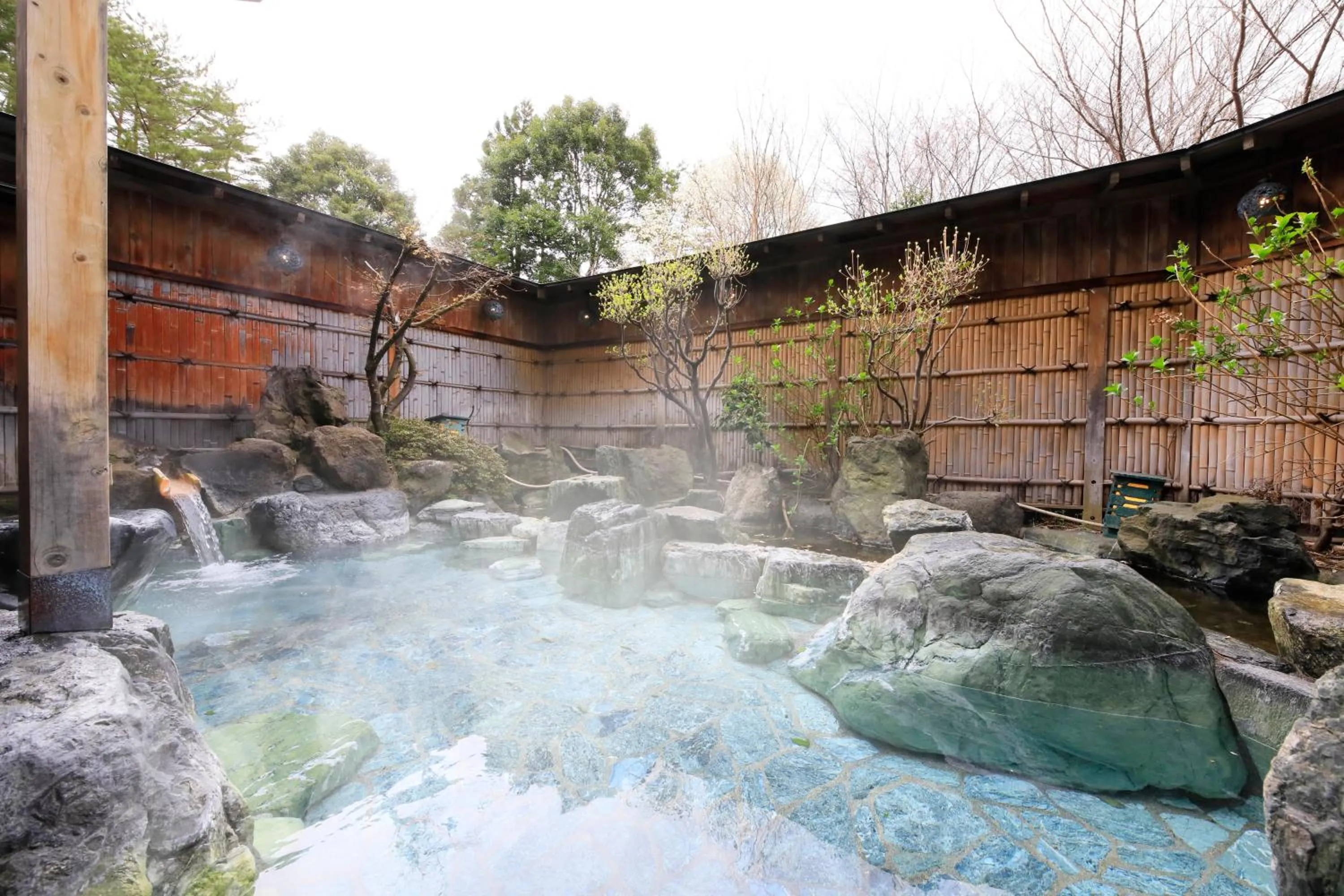 Hot Spring Bath in Matsunoi