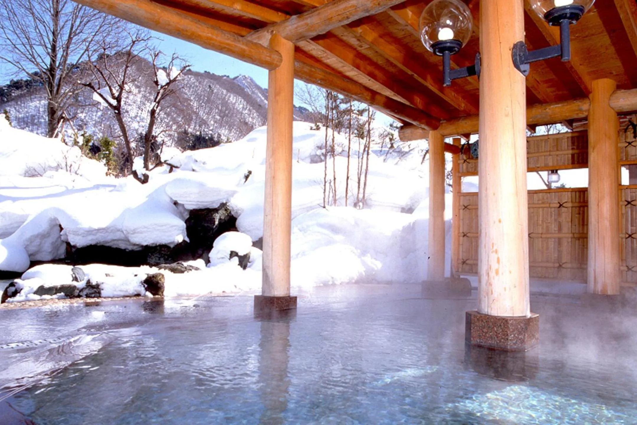 Hot Spring Bath in Matsunoi