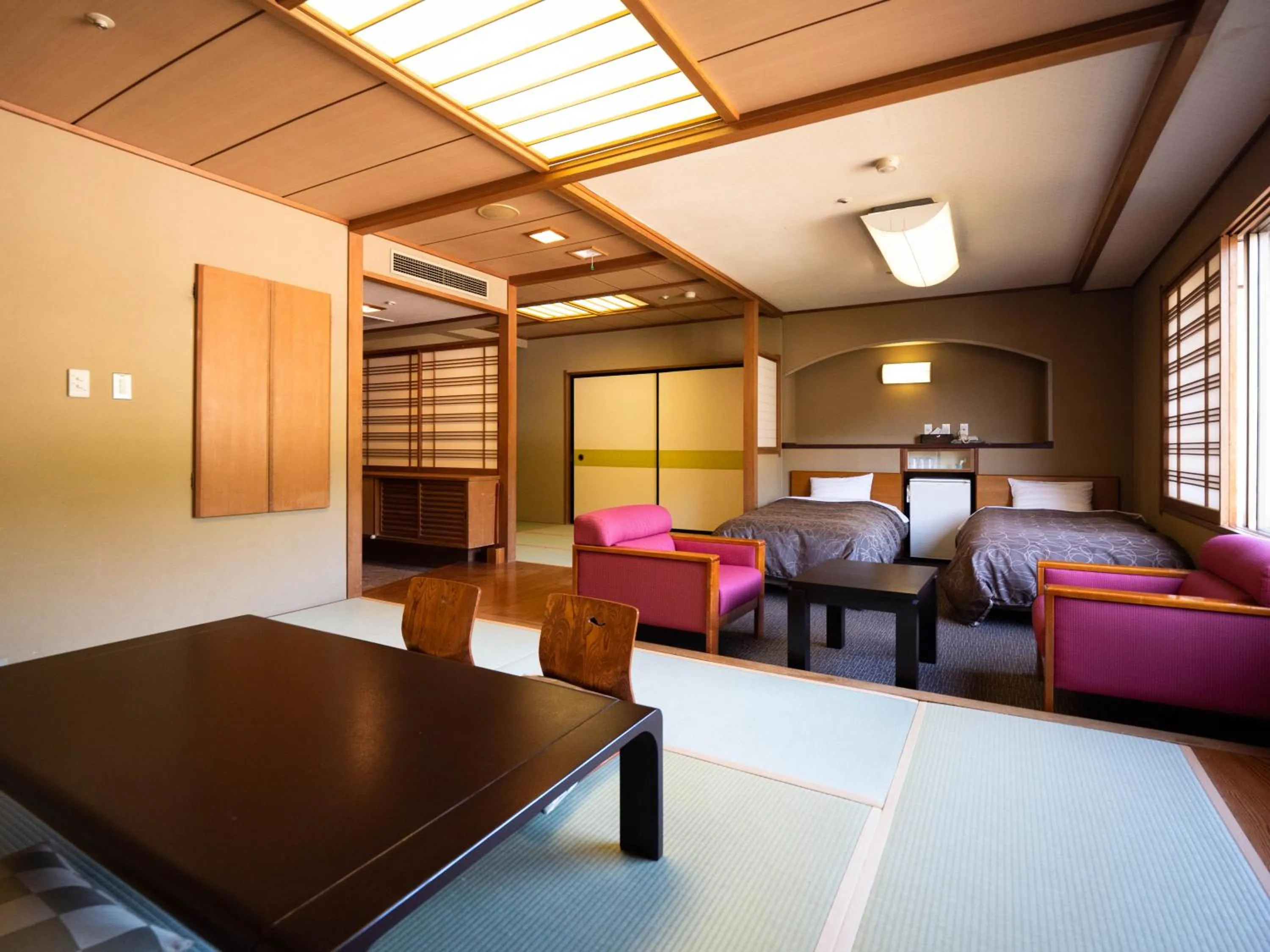 Living room, Bed in Matsunoi