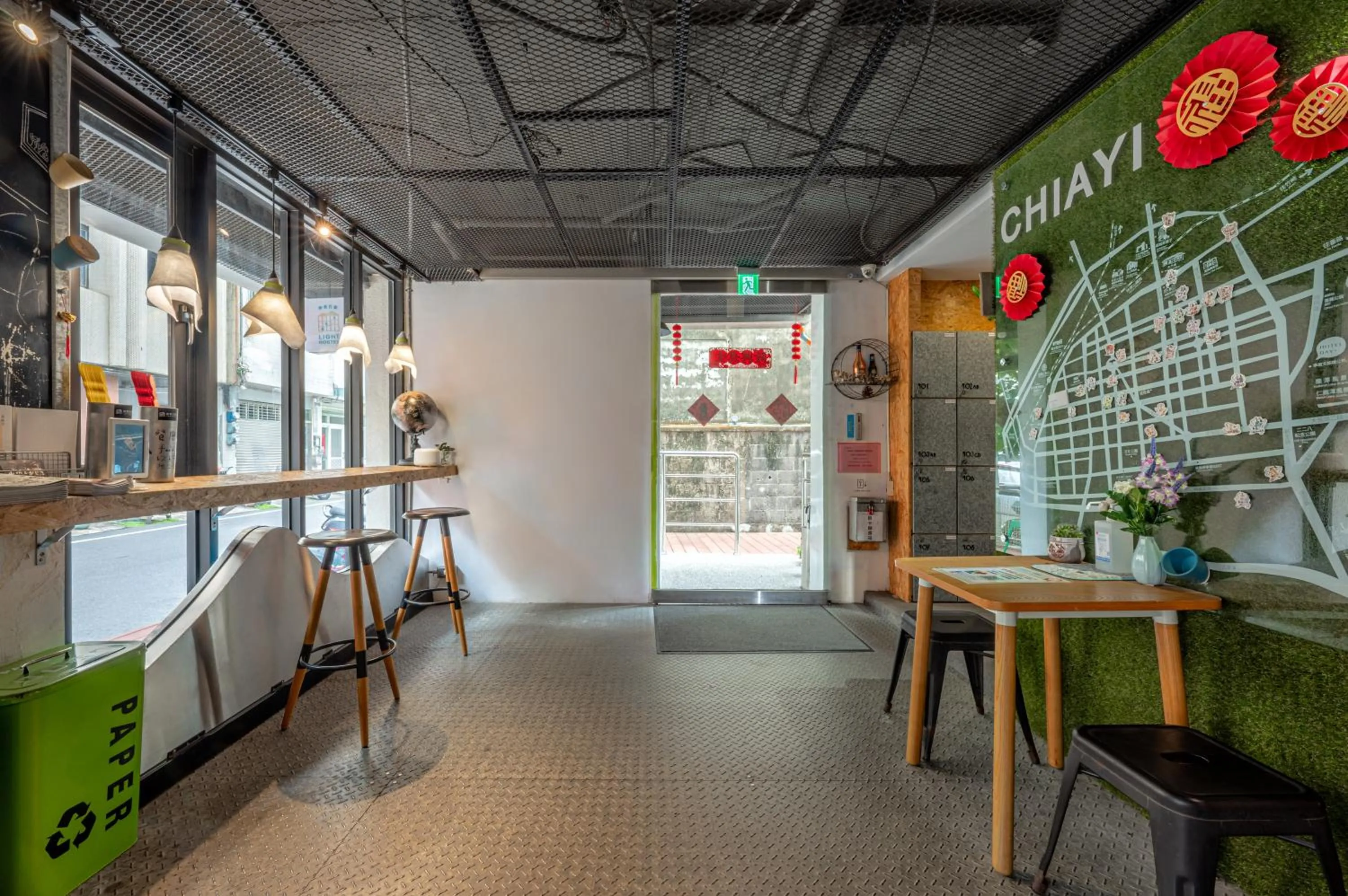 Lobby or reception in Light Hostel