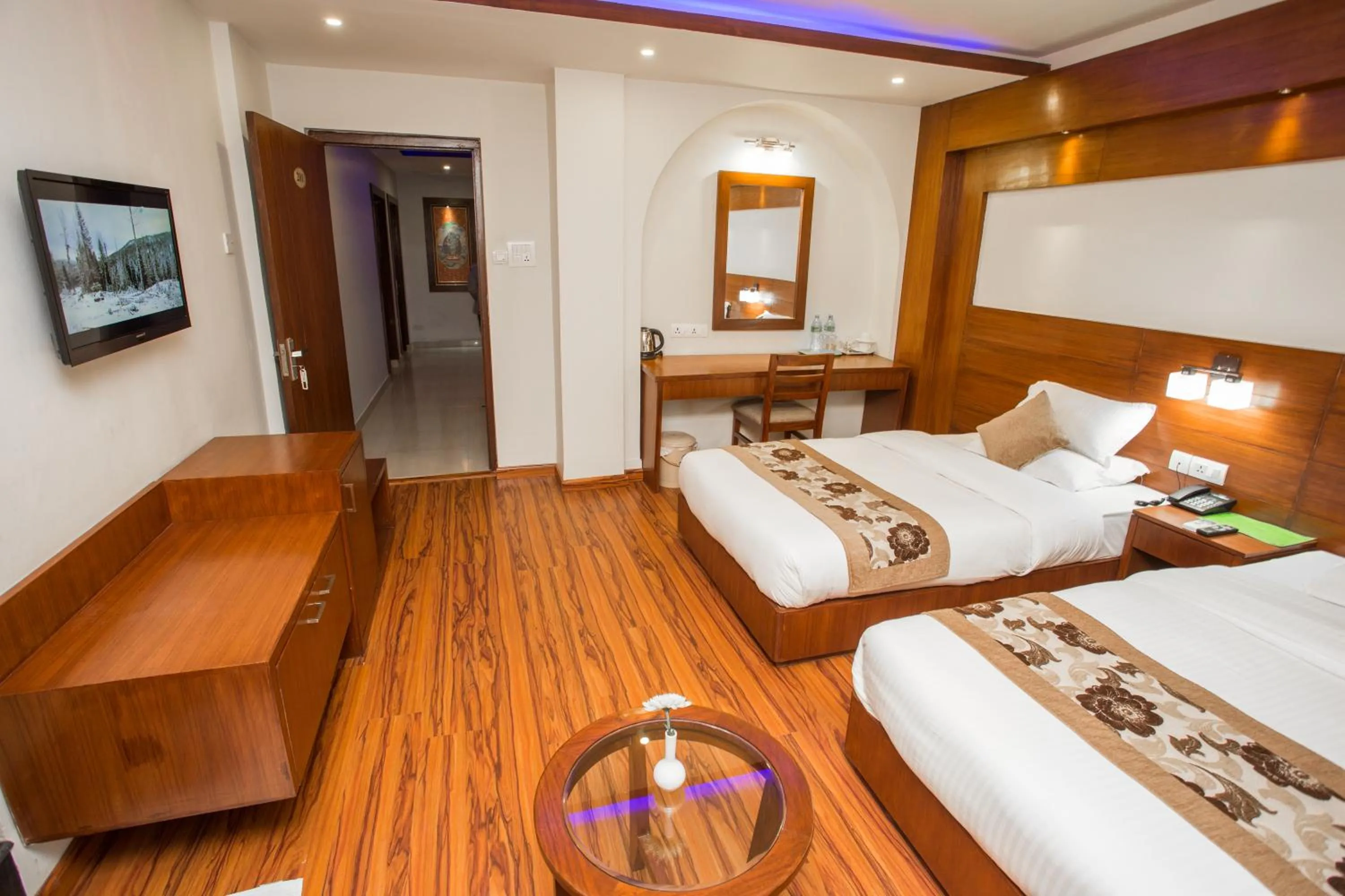 Bedroom, Bed in Aryatara Kathmandu Hotel