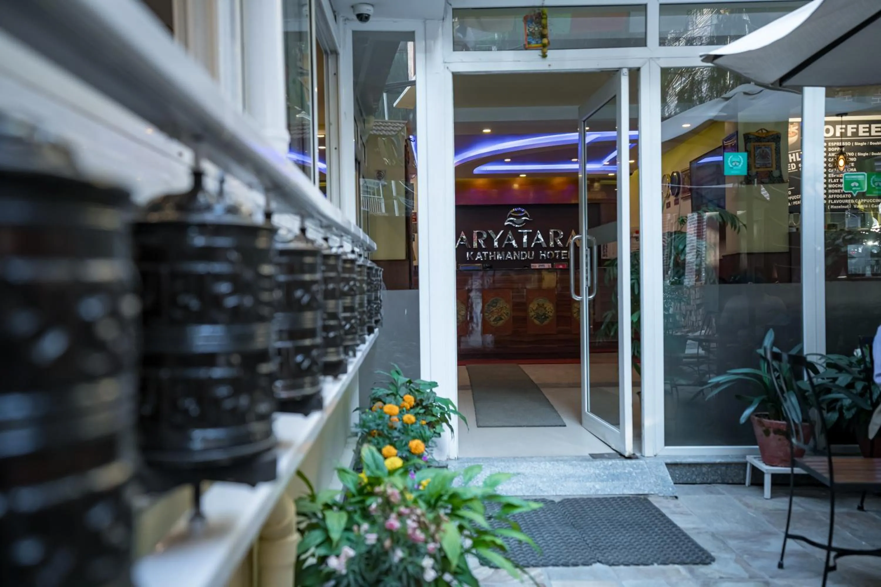 Lobby or reception in Aryatara Kathmandu Hotel
