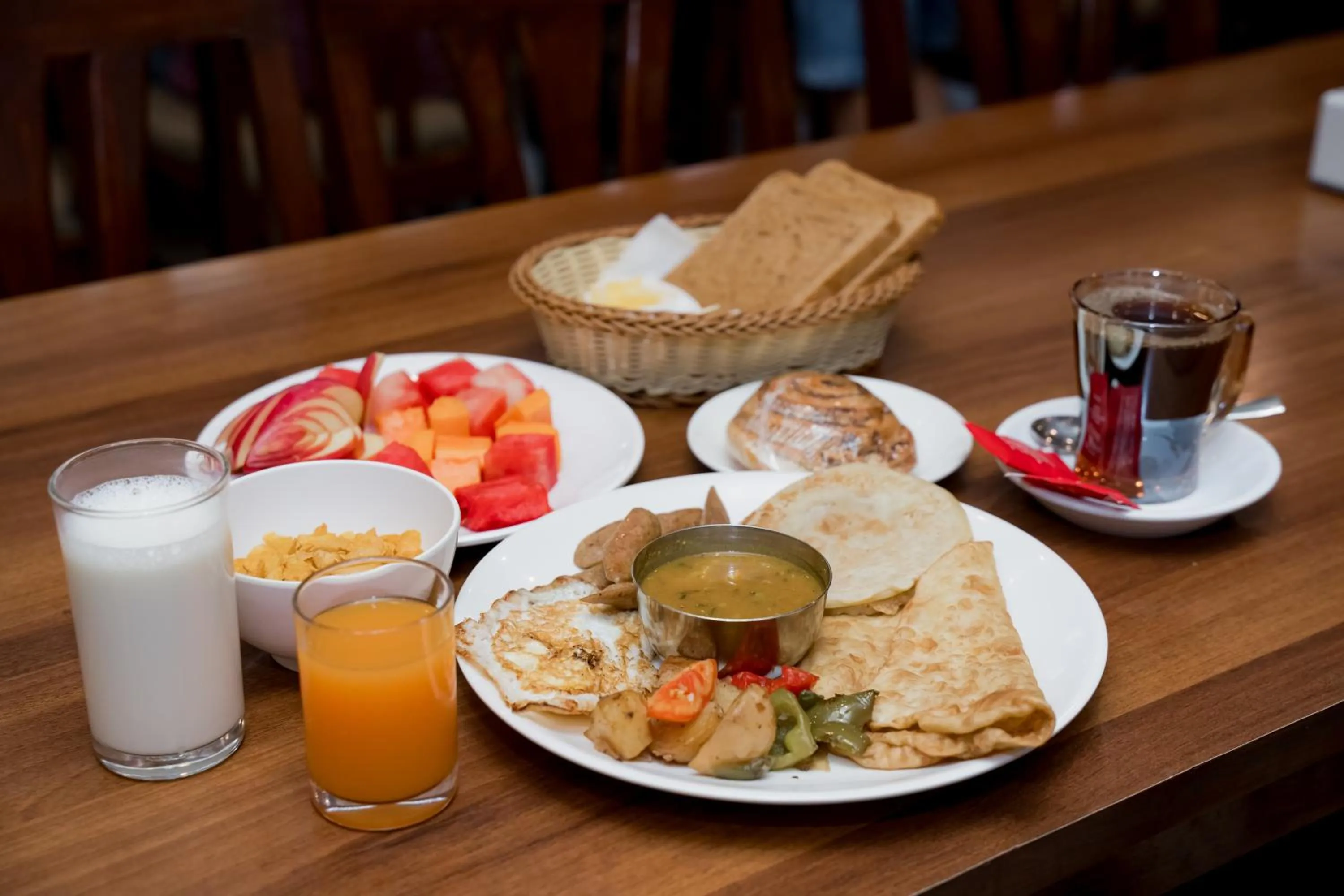 Food in Aryatara Kathmandu Hotel