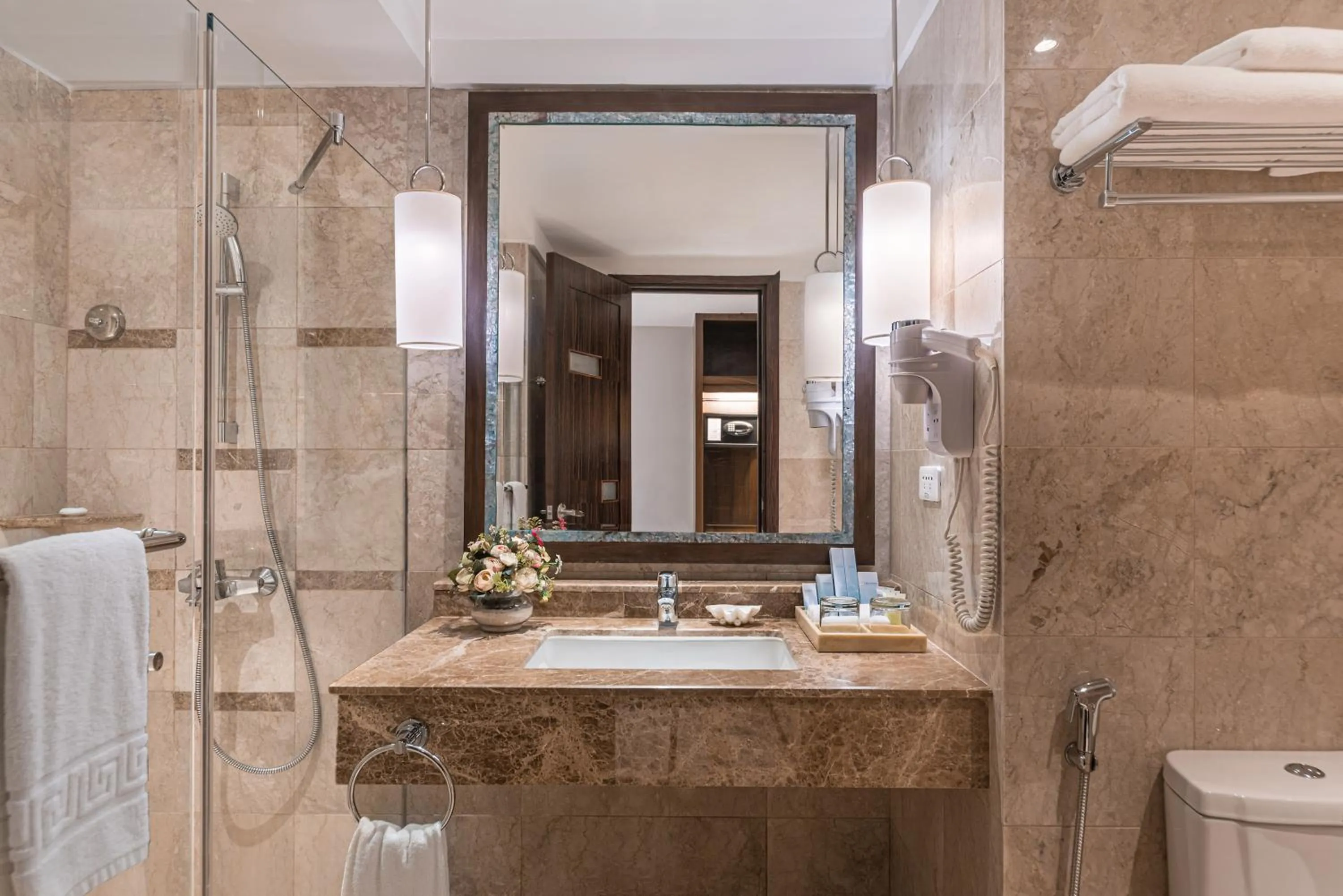 Bathroom in Henann Resort Alona Beach