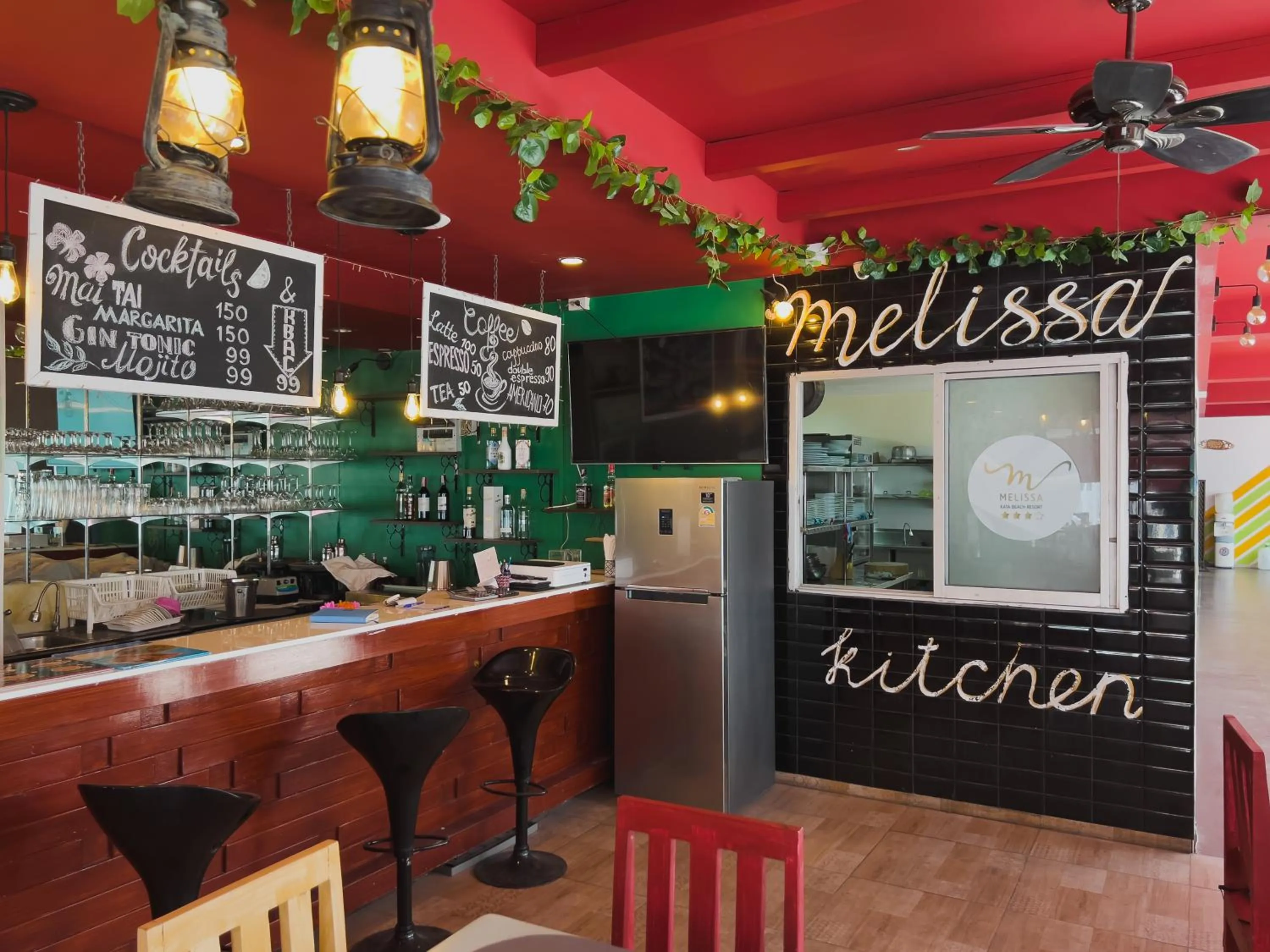 Restaurant/places to eat in Melissa Kata Beach Resort