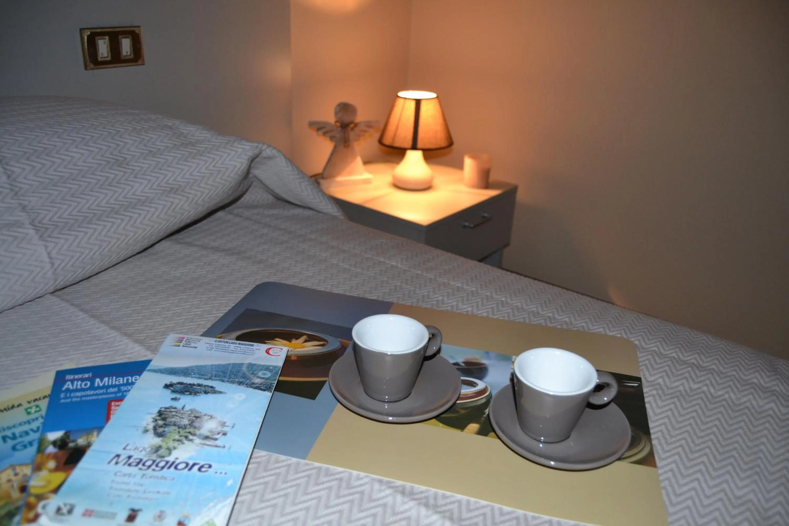 Decorative detail, Bed in La Filanda B&B