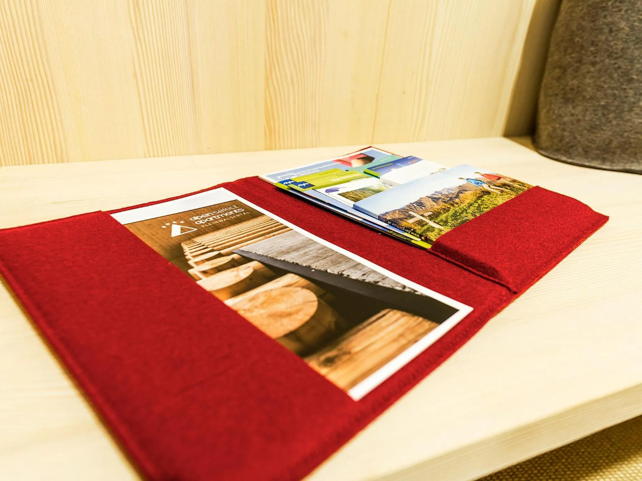 Decorative detail, Bed in alpen select apartments Kleinwalsertal