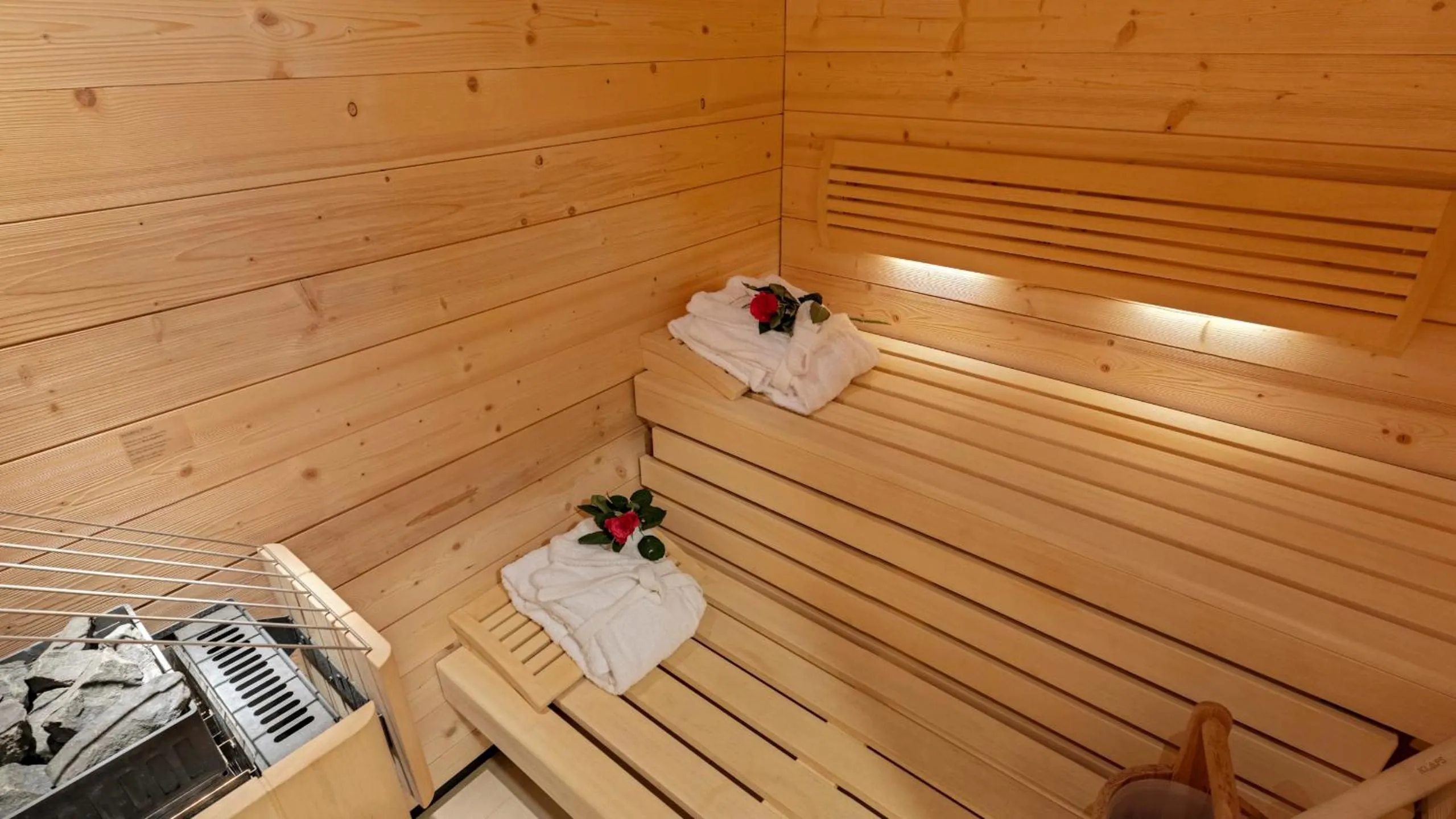 Sauna in alpen select apartments Kleinwalsertal