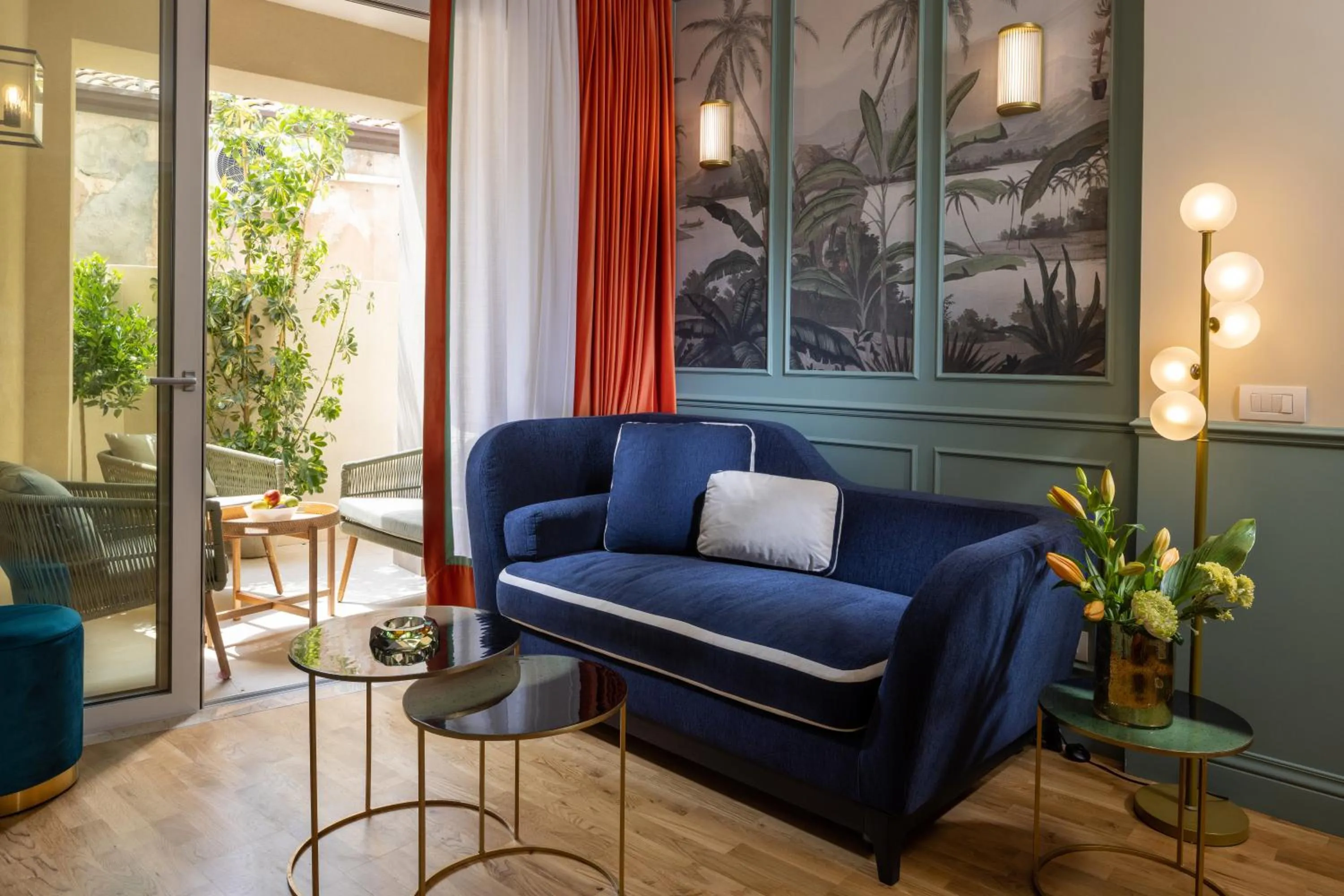 Living room in La Malandrina - Apartments & Suites