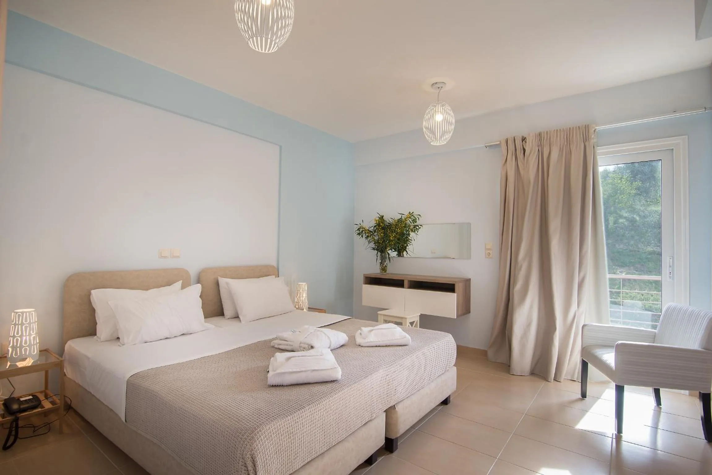 Bed in Baywatch Hotel