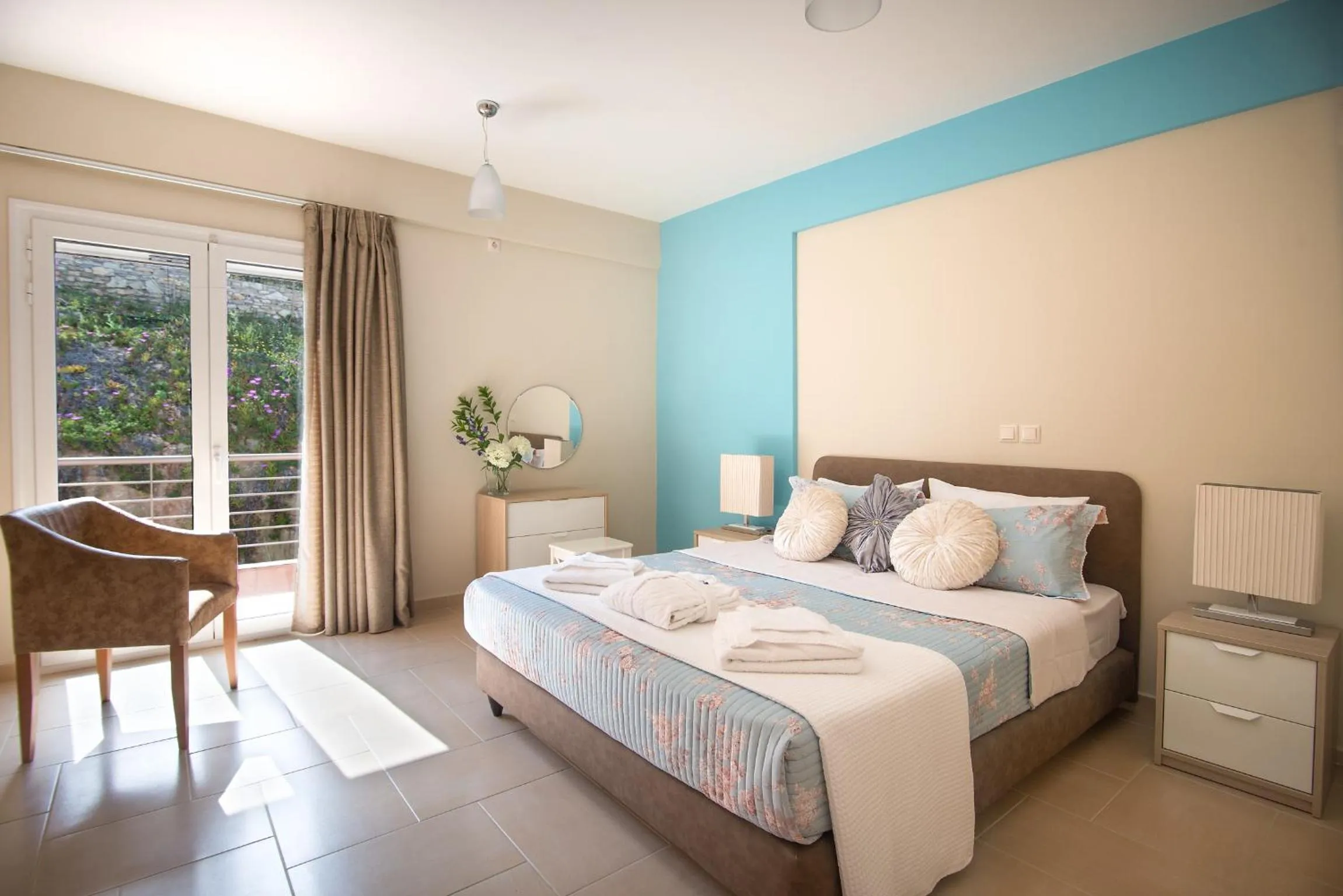 Bed in Baywatch Hotel