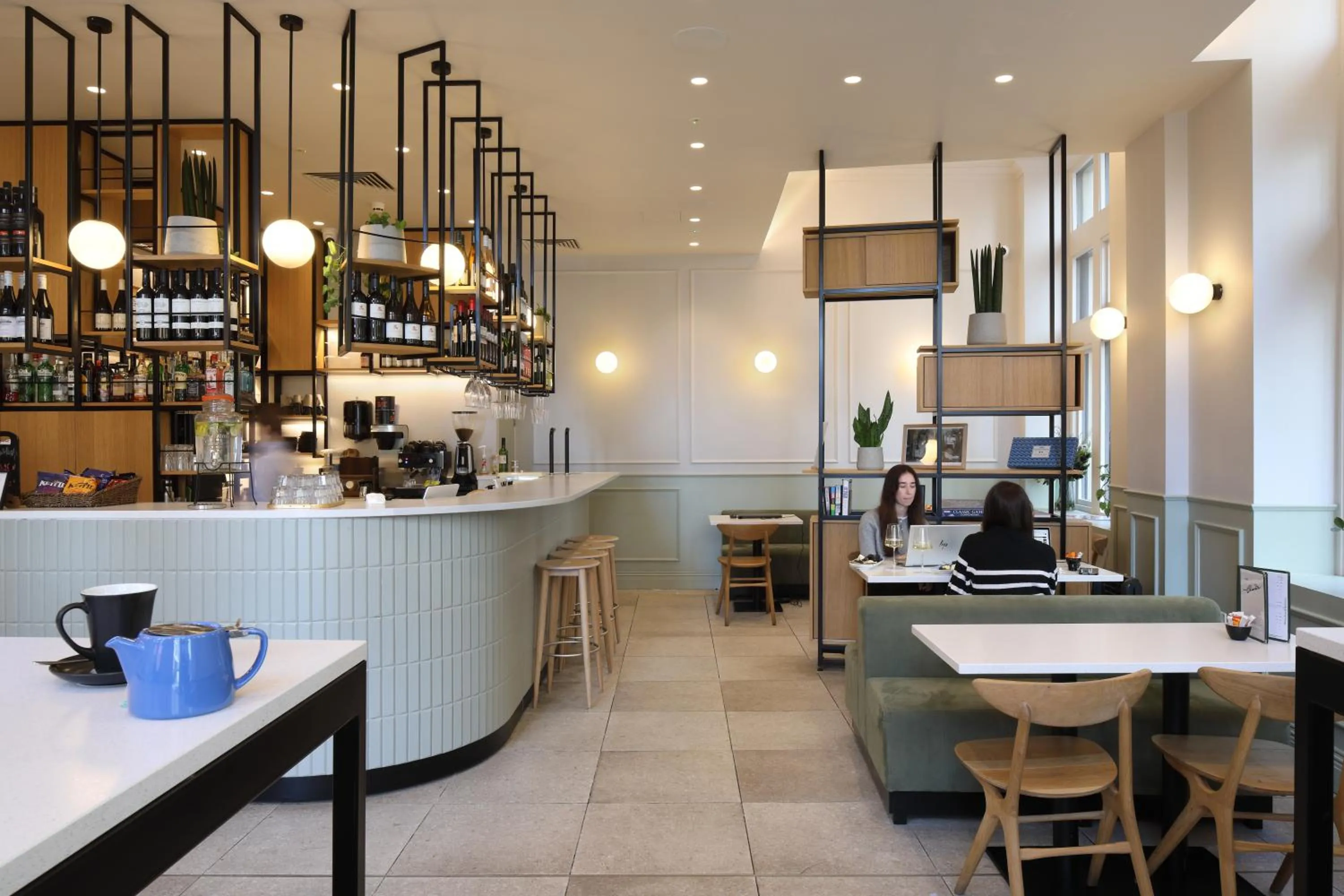 Seating area in The Z Hotel Shoreditch