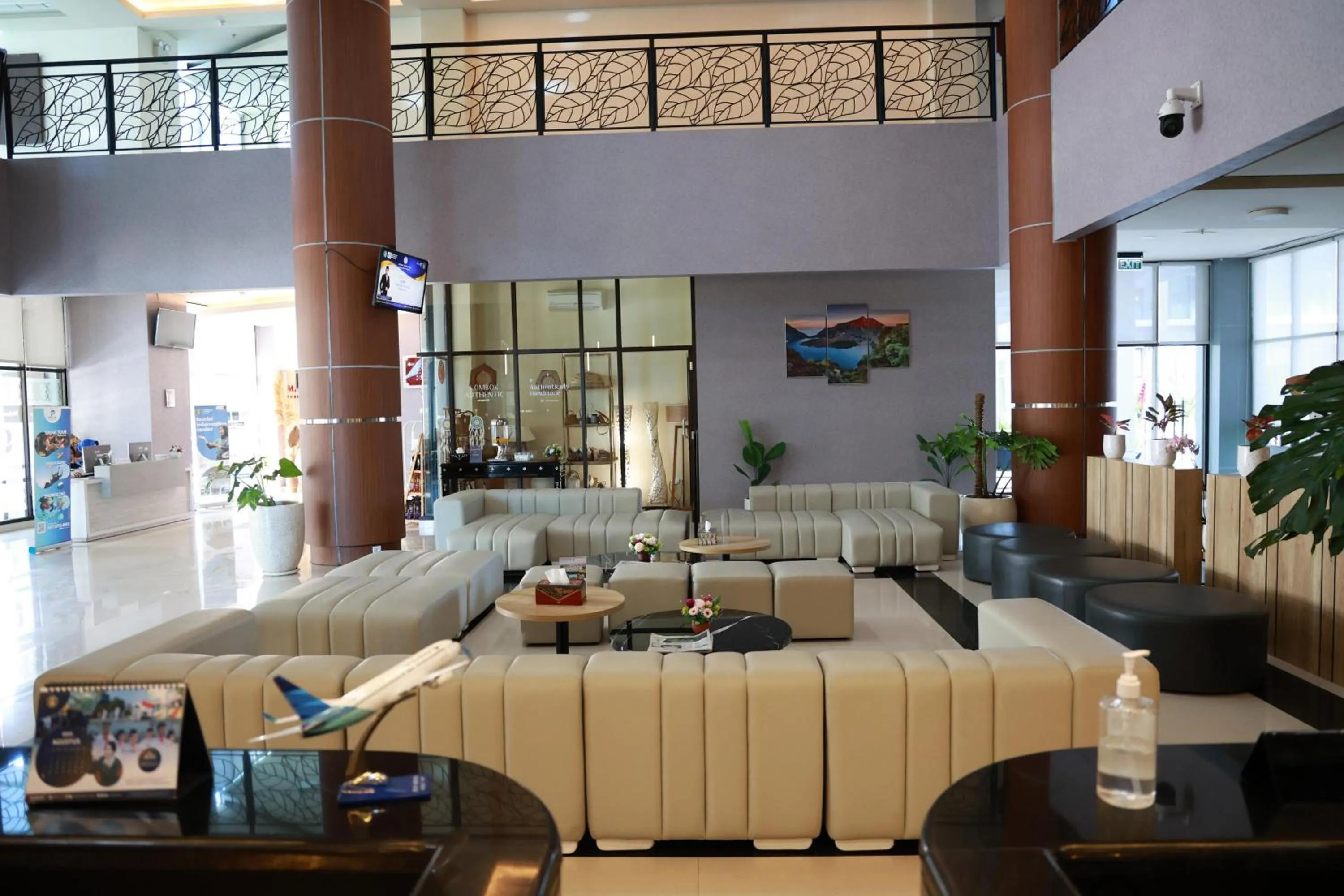 Lobby or reception in De Balen Soultan Hotel