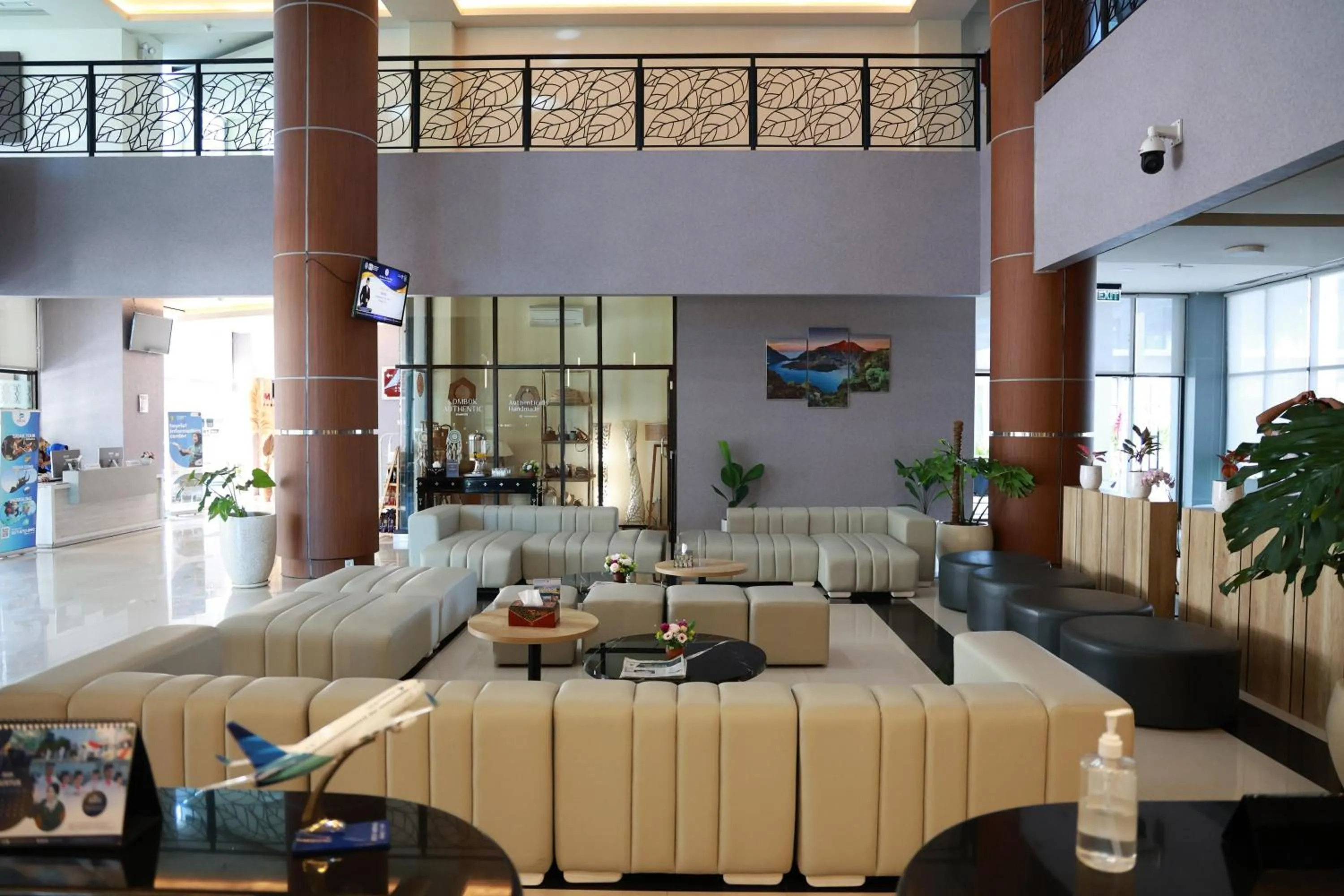Lobby or reception in De Balen Soultan Hotel