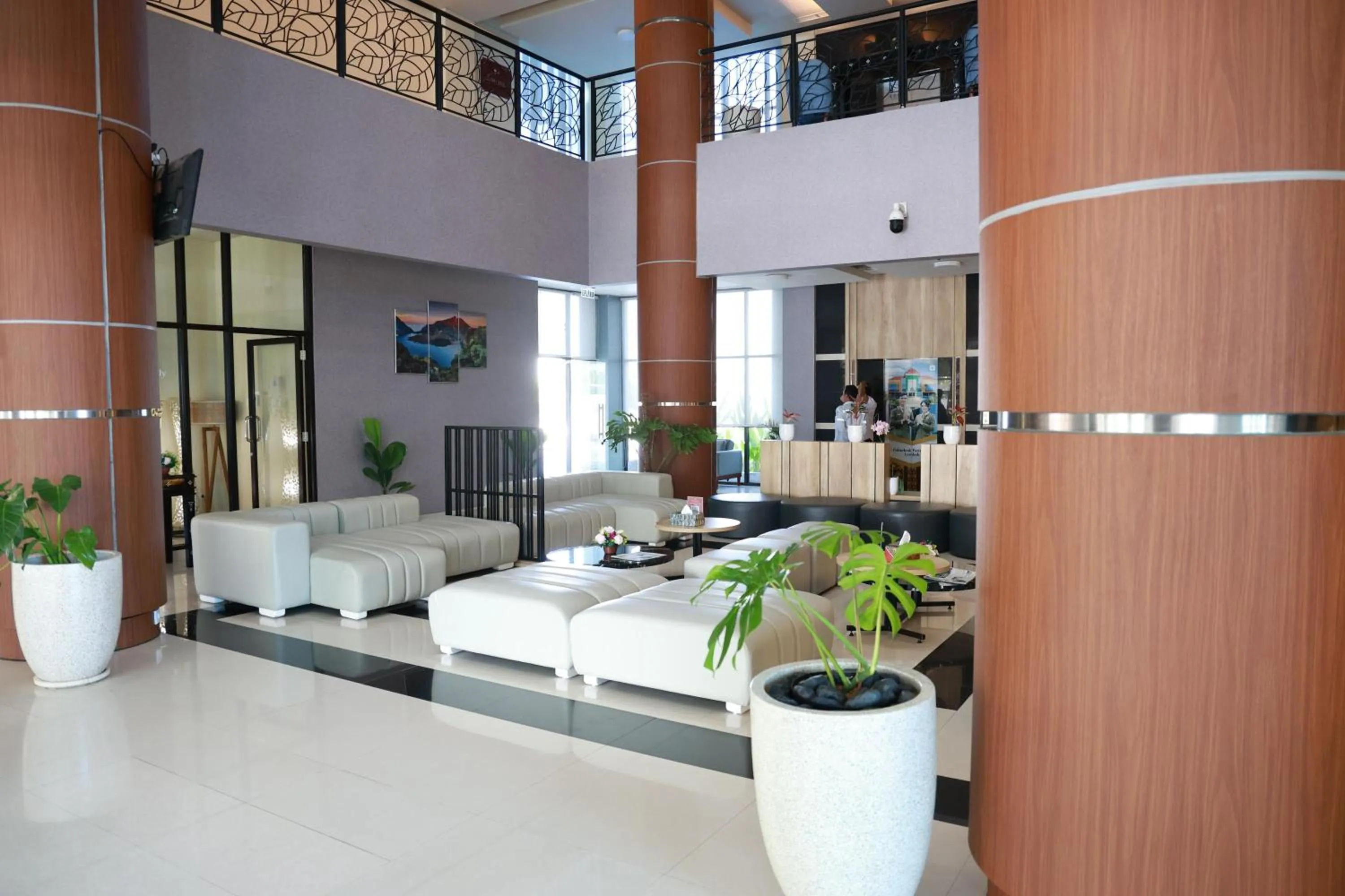 Lobby or reception in De Balen Soultan Hotel