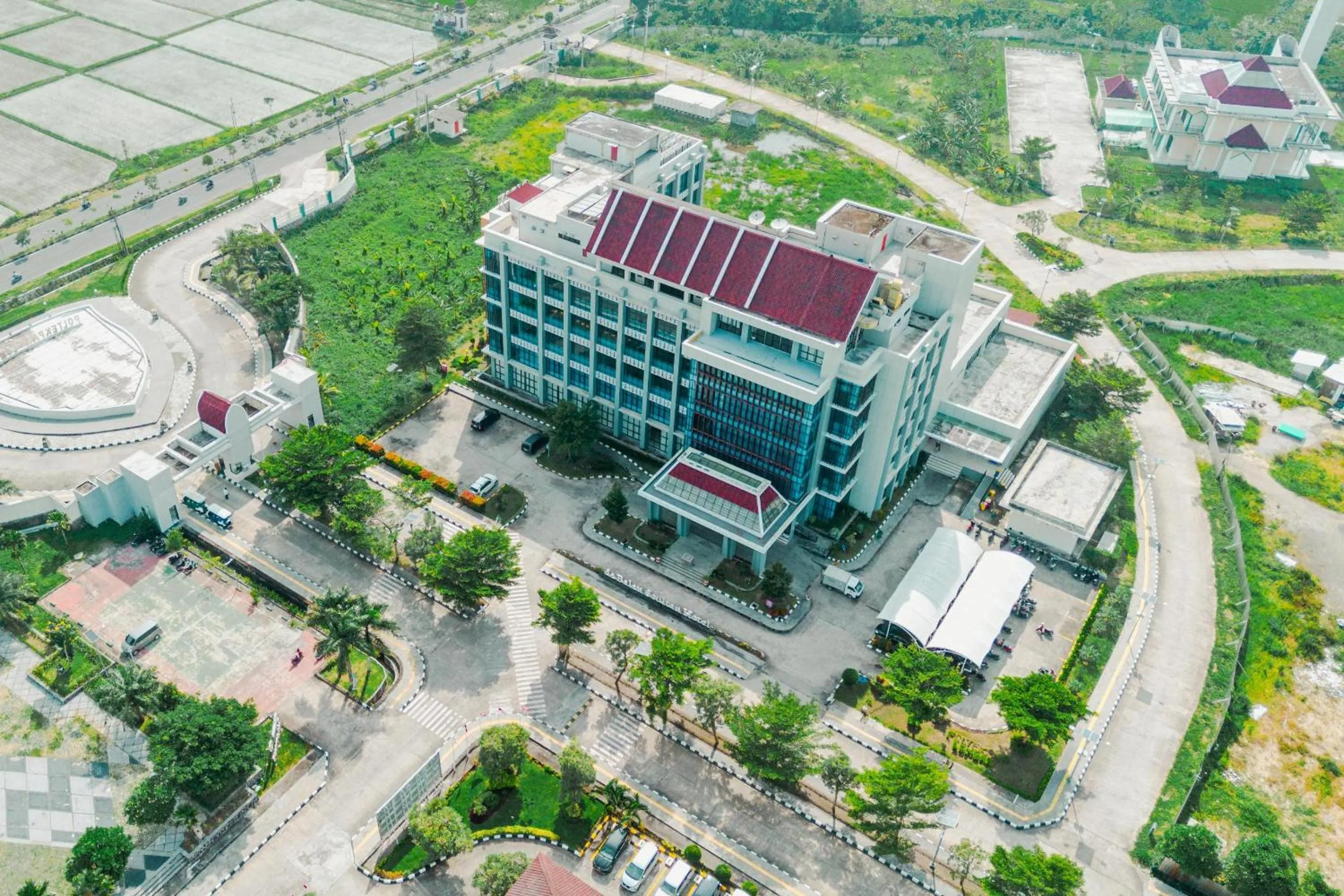 Property building in De Balen Soultan Hotel