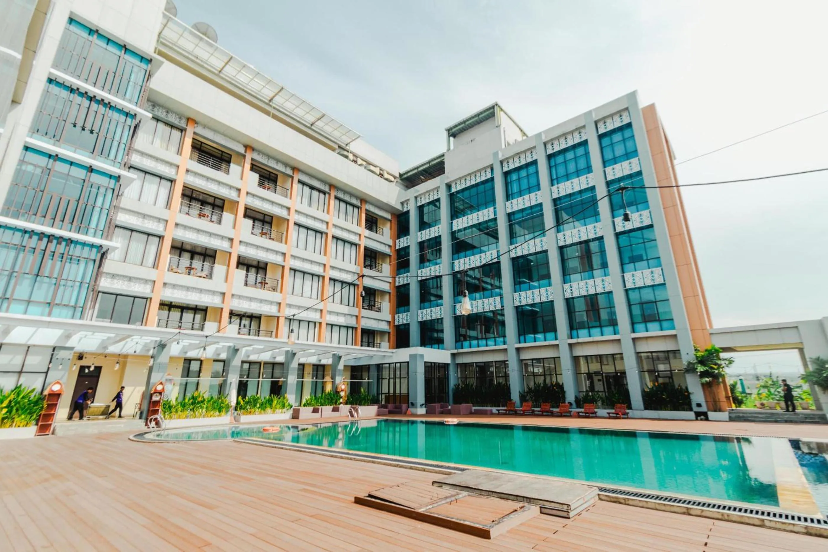 Property building in De Balen Soultan Hotel