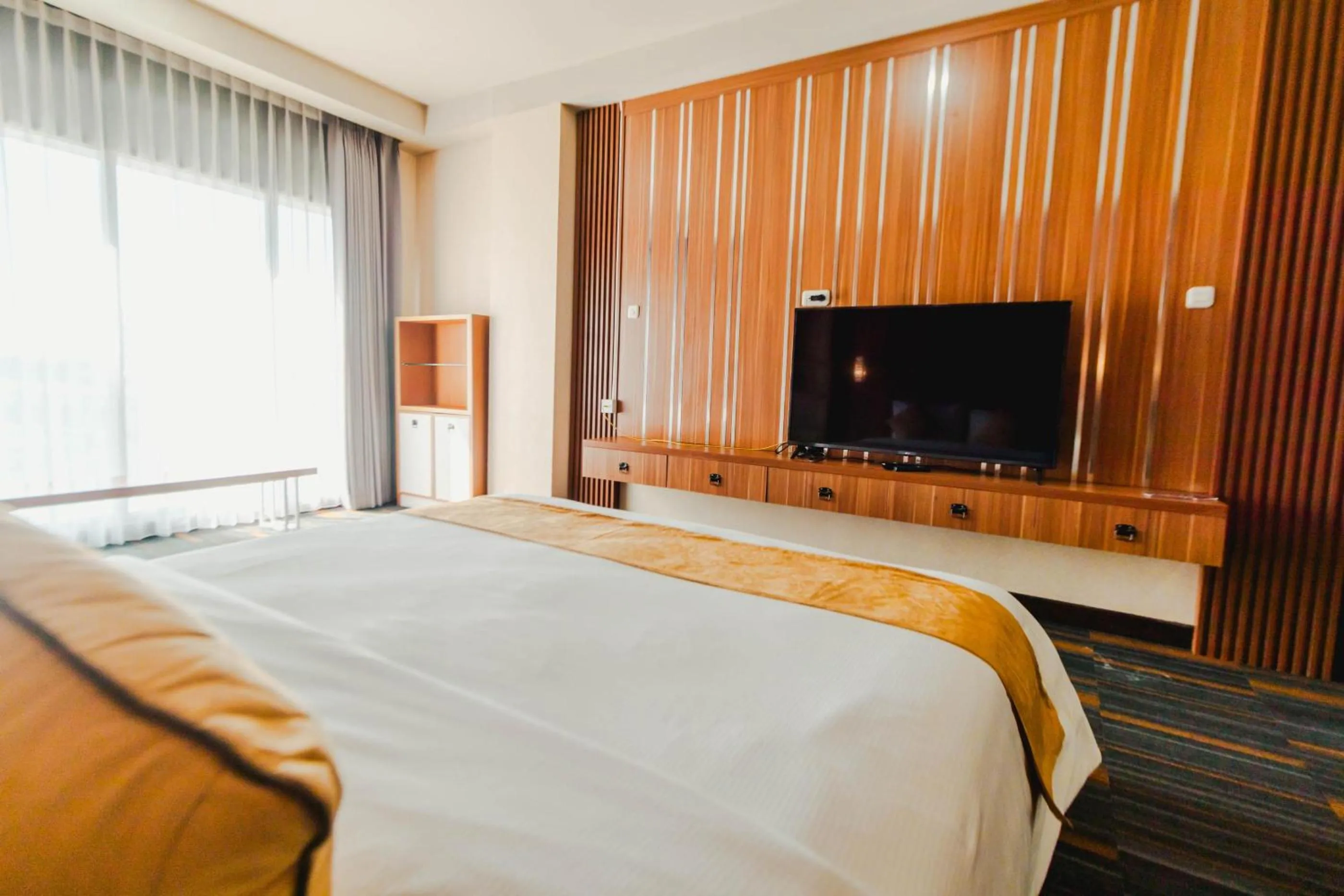 Communal lounge/ TV room in De Balen Soultan Hotel