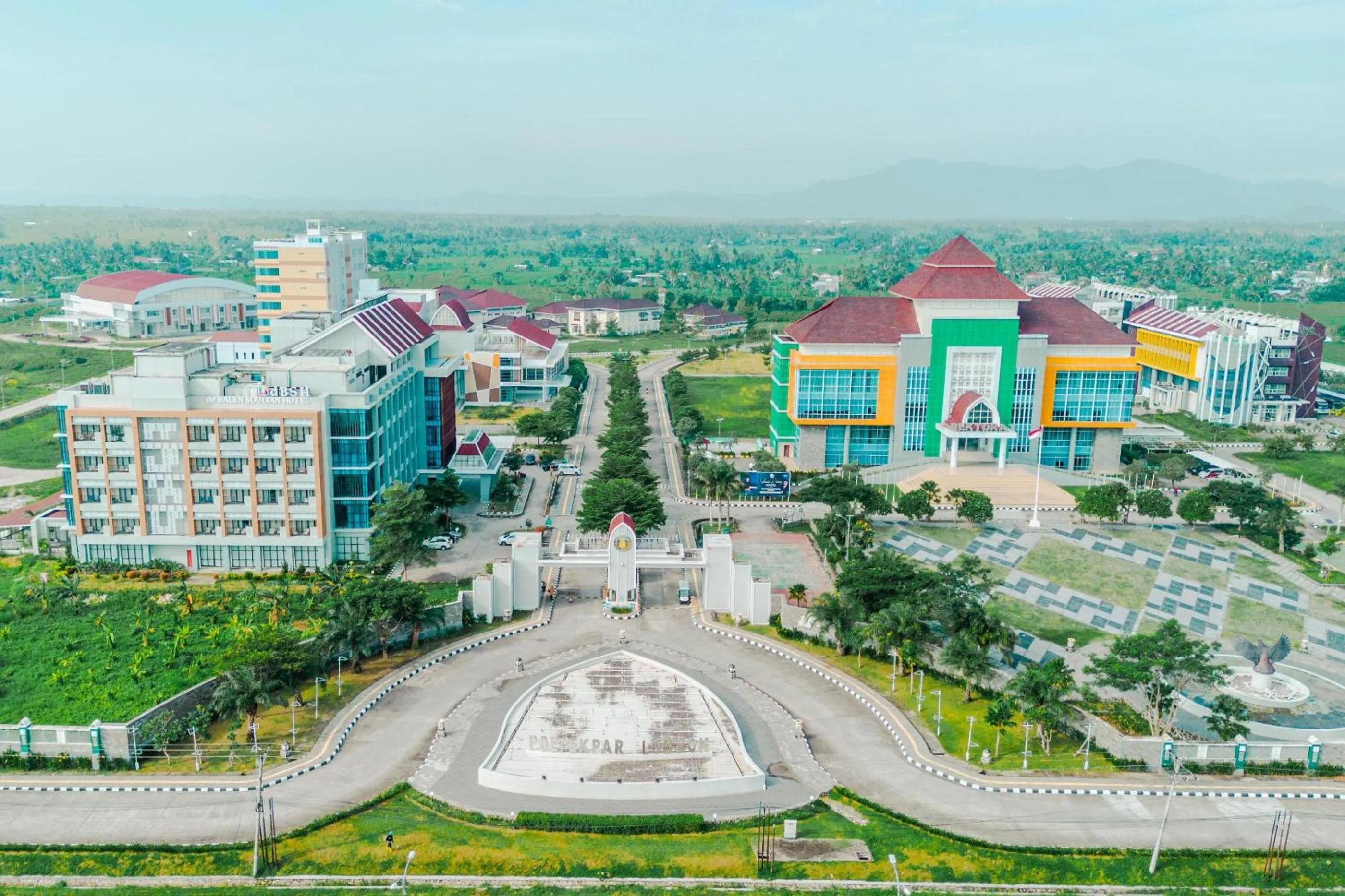 Property building in De Balen Soultan Hotel