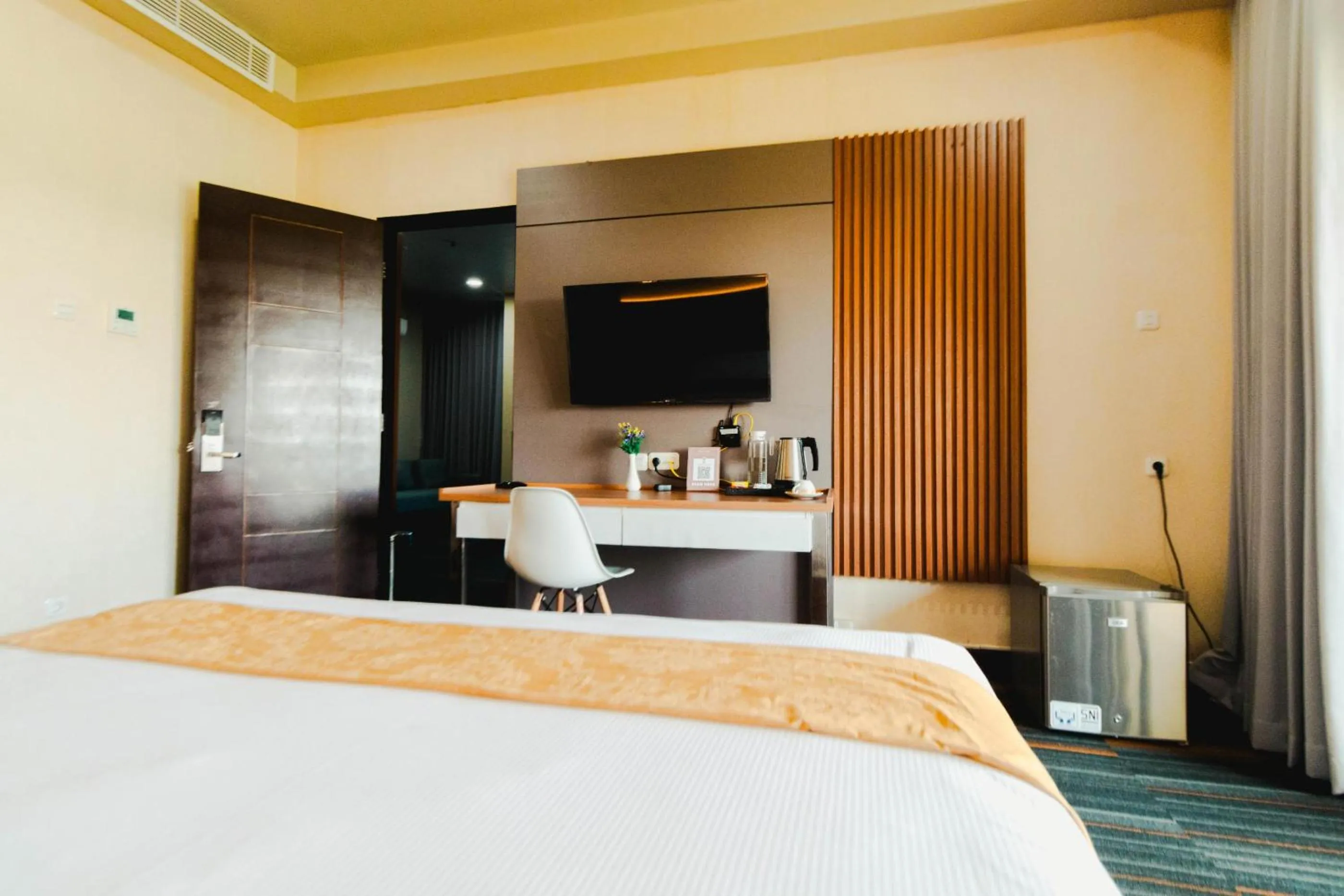 Bed in De Balen Soultan Hotel