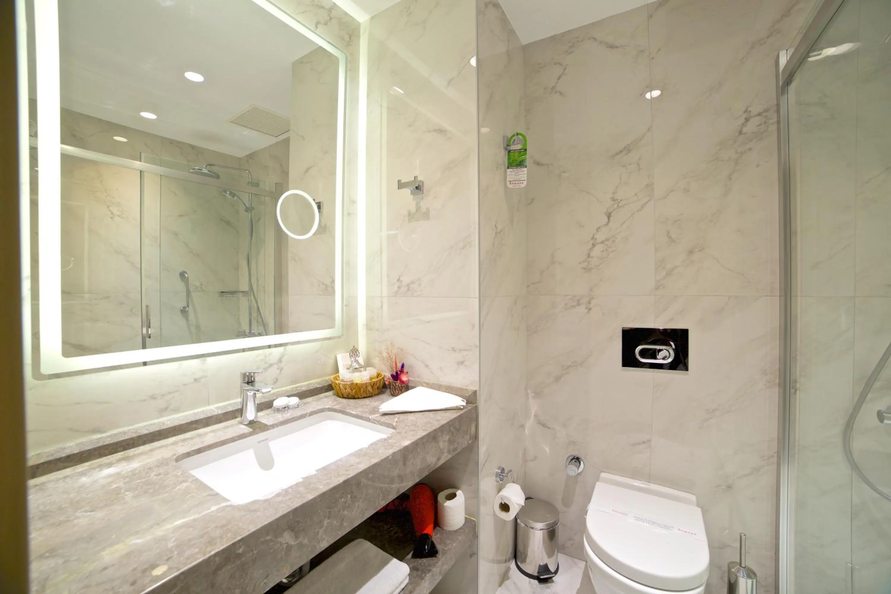 Shower in Ramada By Wyndham İstanbul Taksim