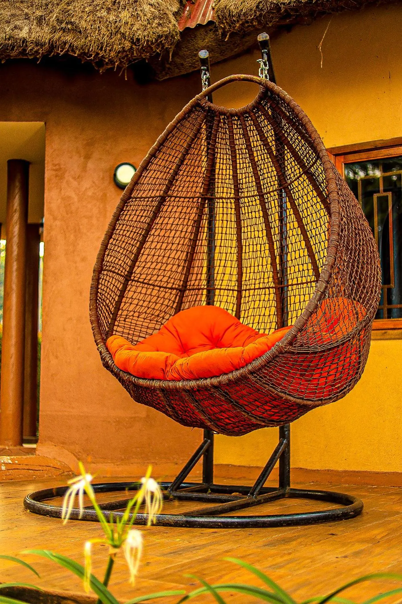 Balcony/Terrace in De Rain Eco Beach Resort